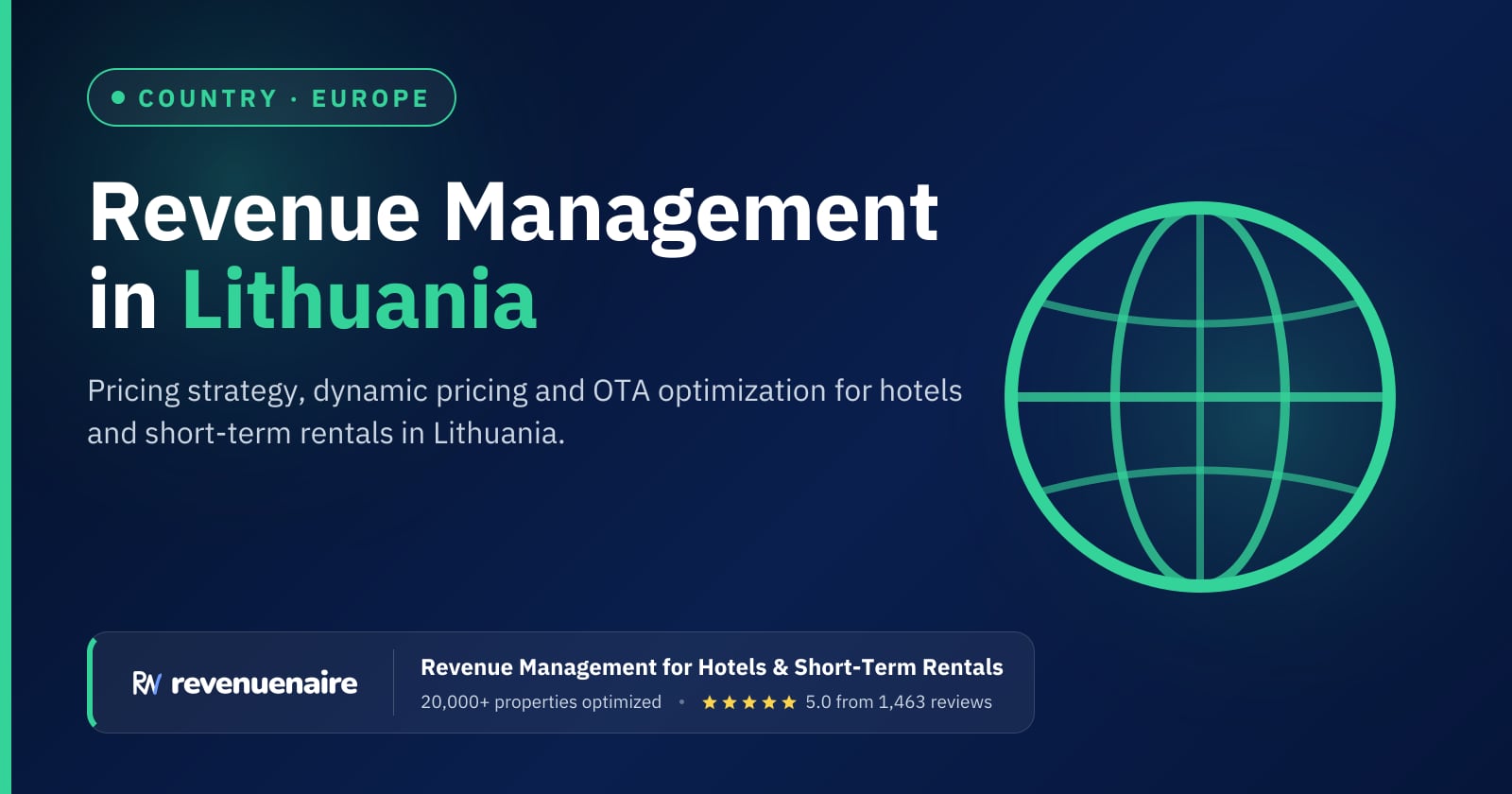 Revenue management in Lithuania