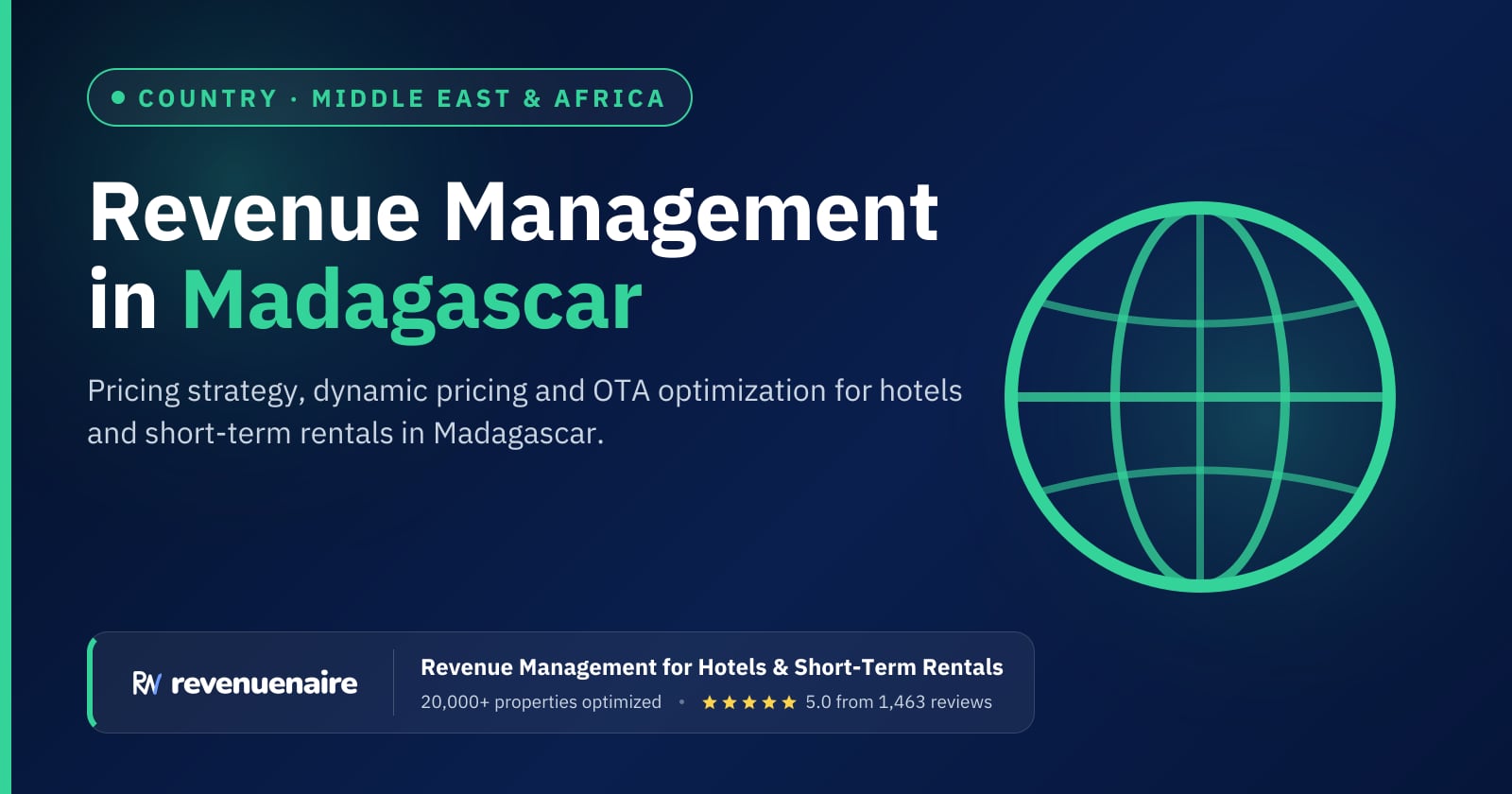 Revenue management in Madagascar