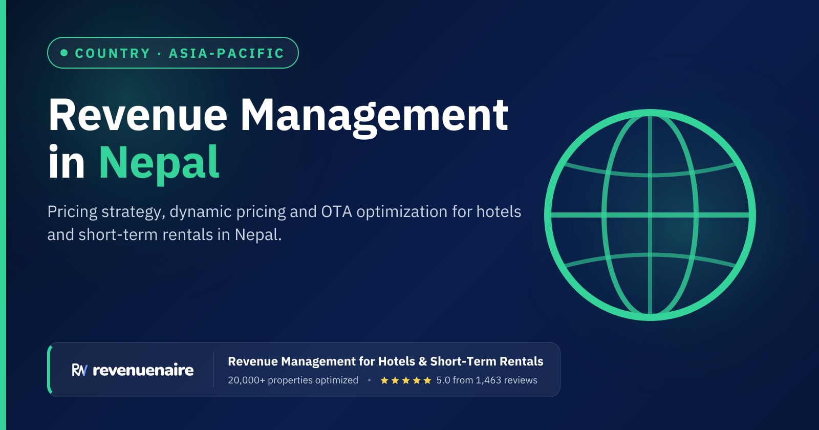 Revenue management in Nepal