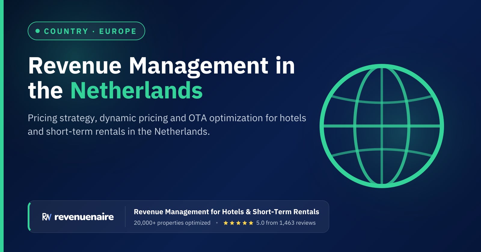 Revenue management in Netherlands