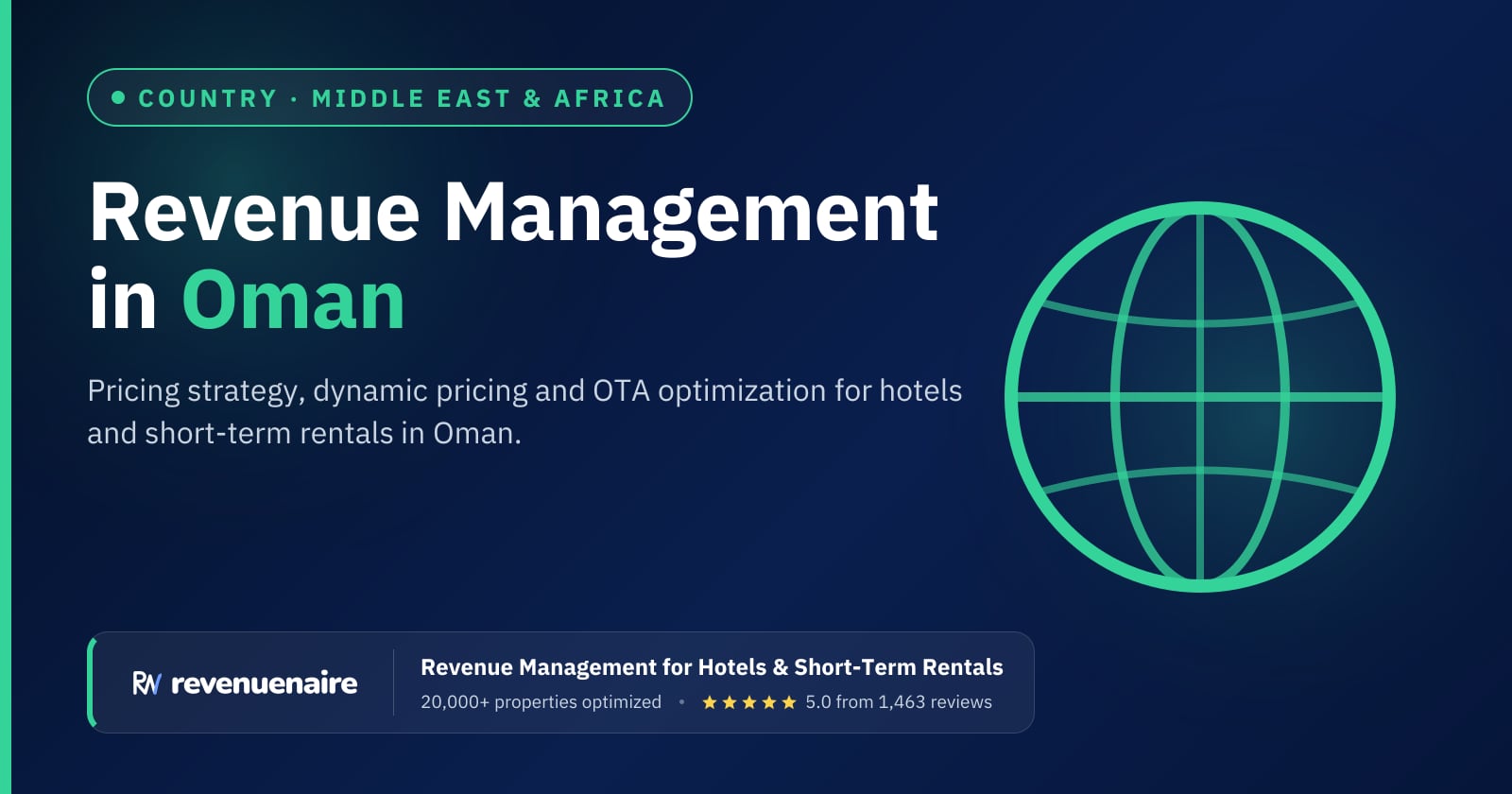 Revenue management in Oman