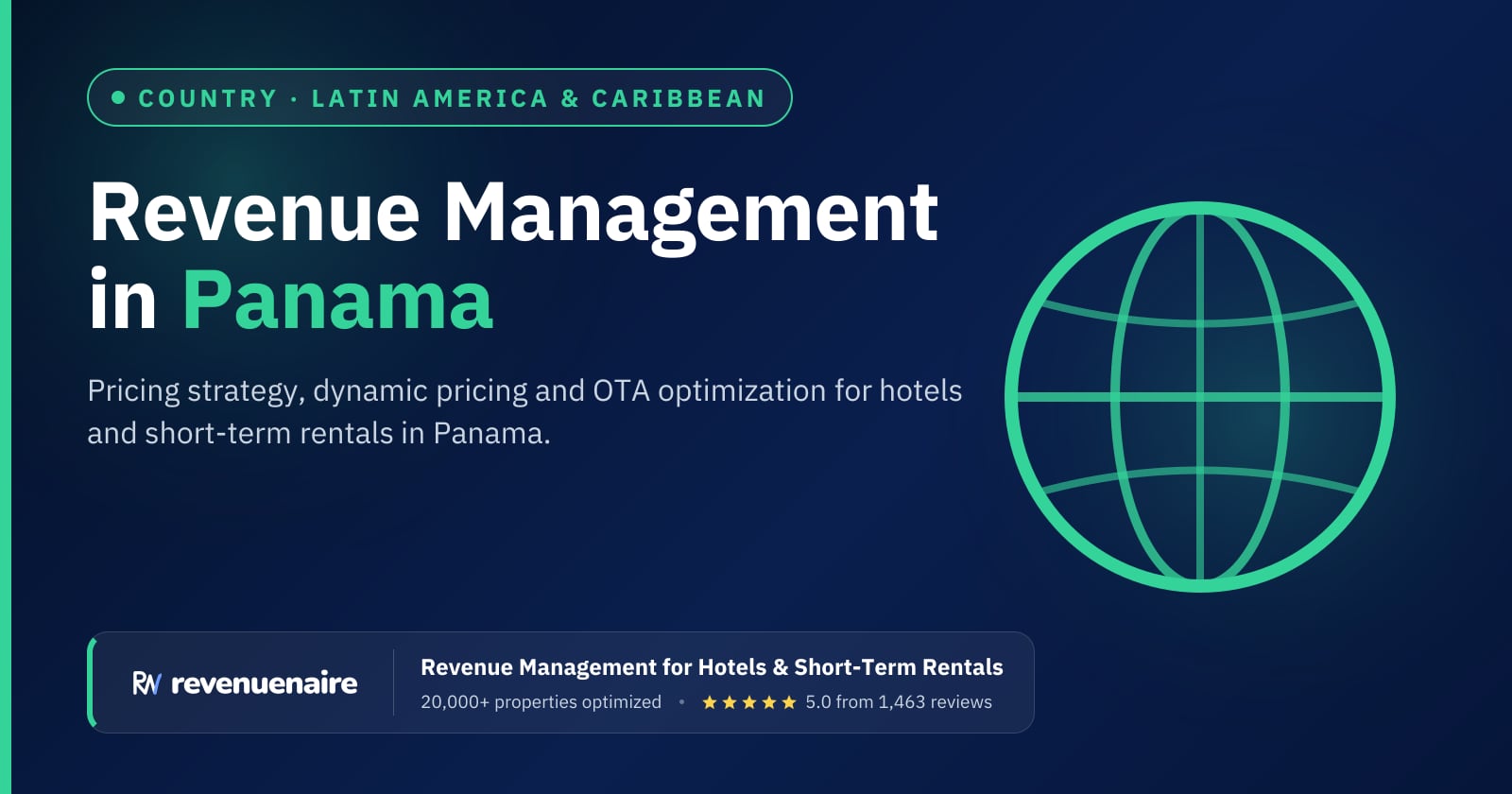 Revenue management in Panama