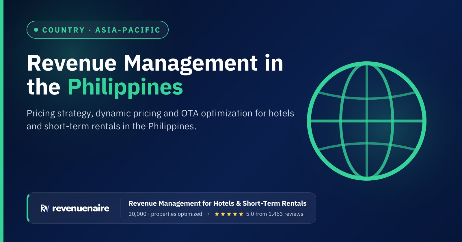 Revenue management in Philippines