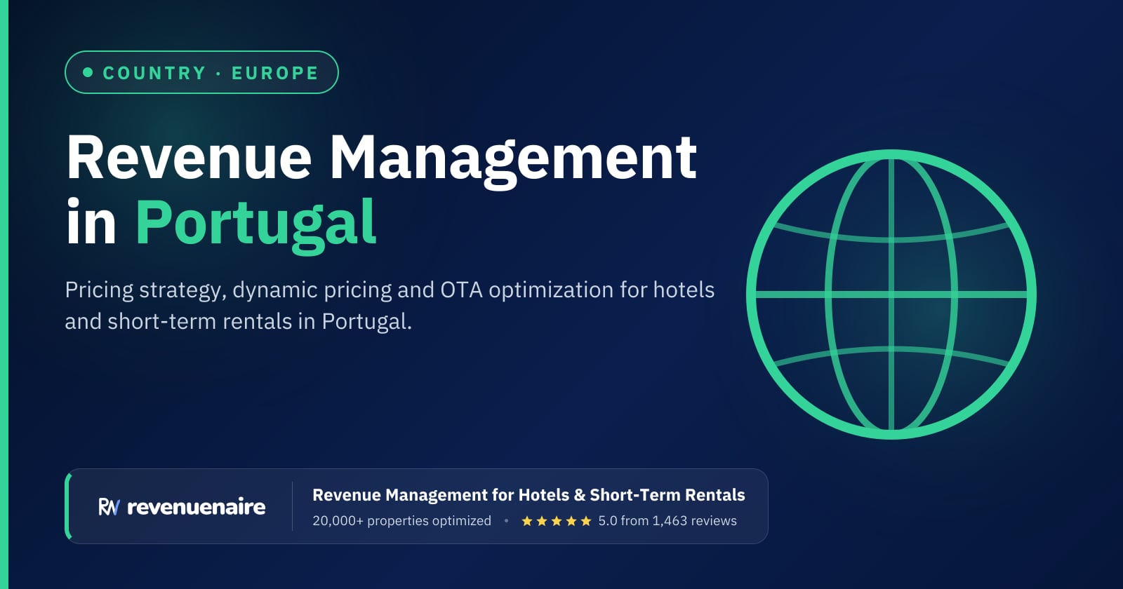 Revenue management in Portugal