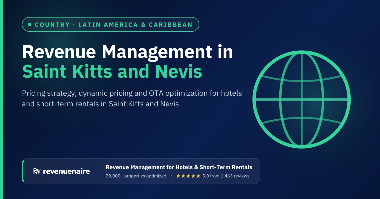Revenue management in Saint Kitts and Nevis
