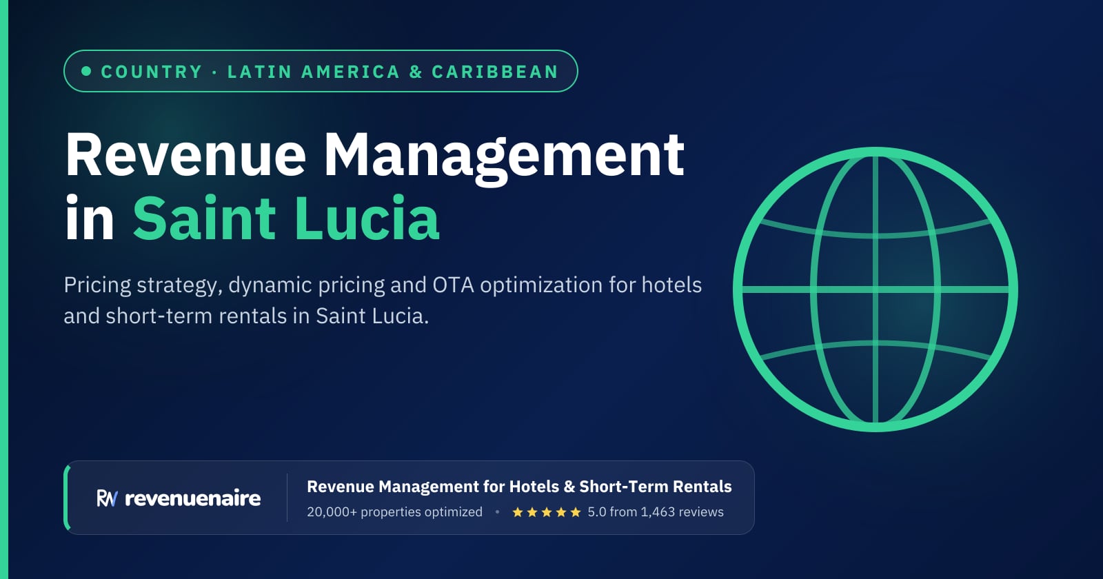 Revenue management in Saint Lucia
