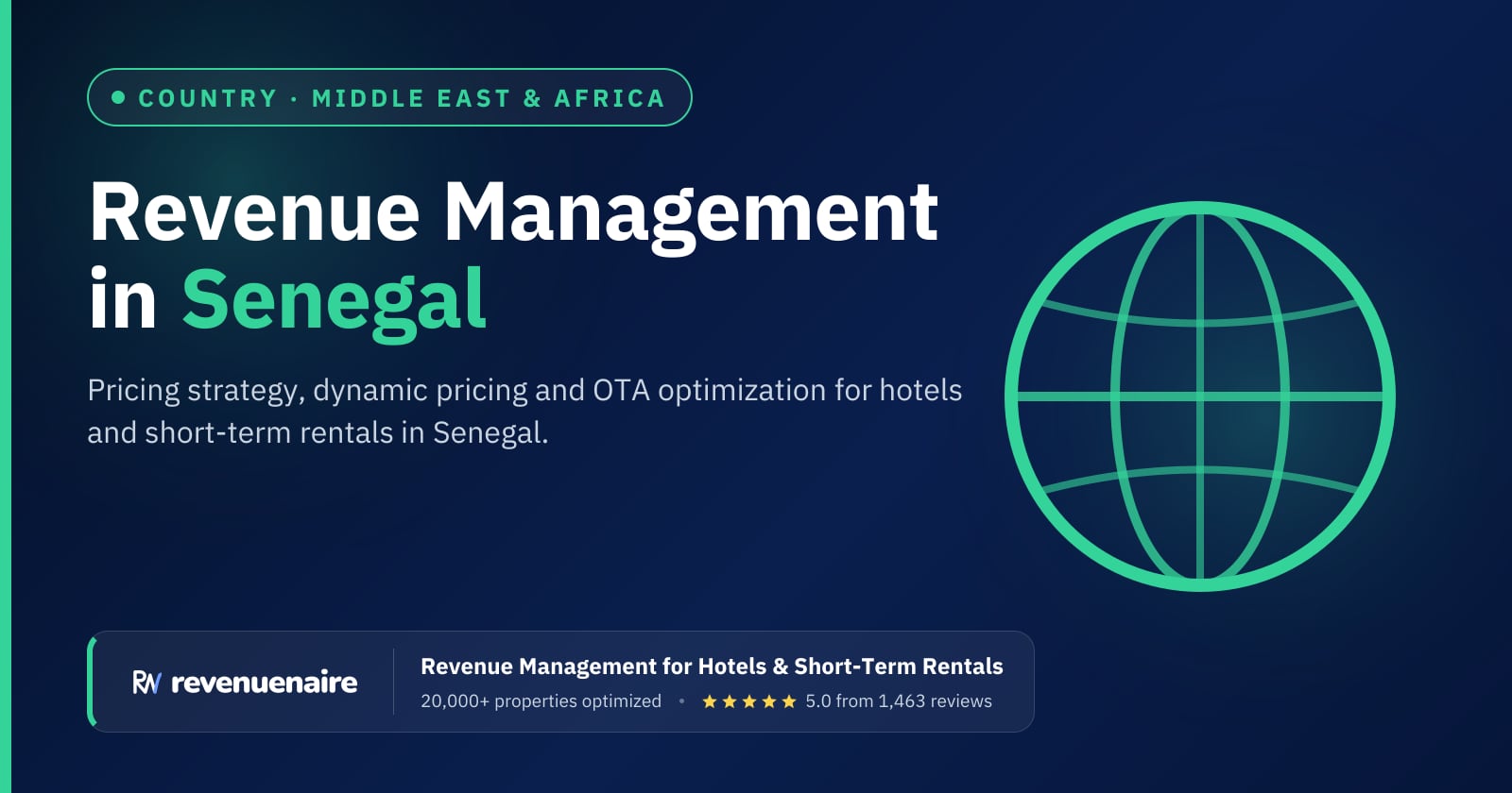 Revenue management in Senegal