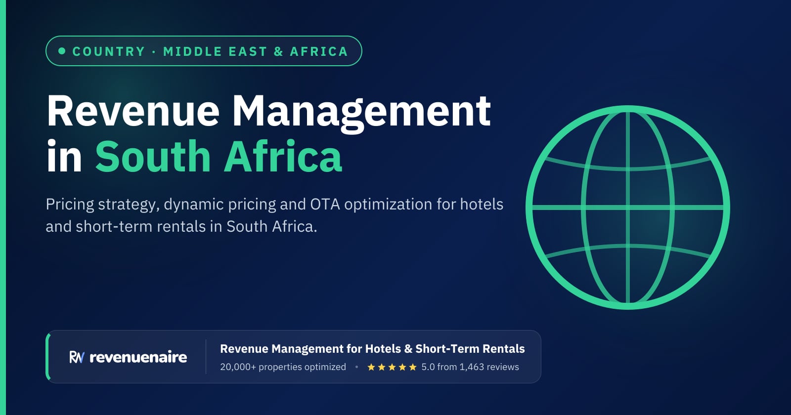 Revenue management in South Africa