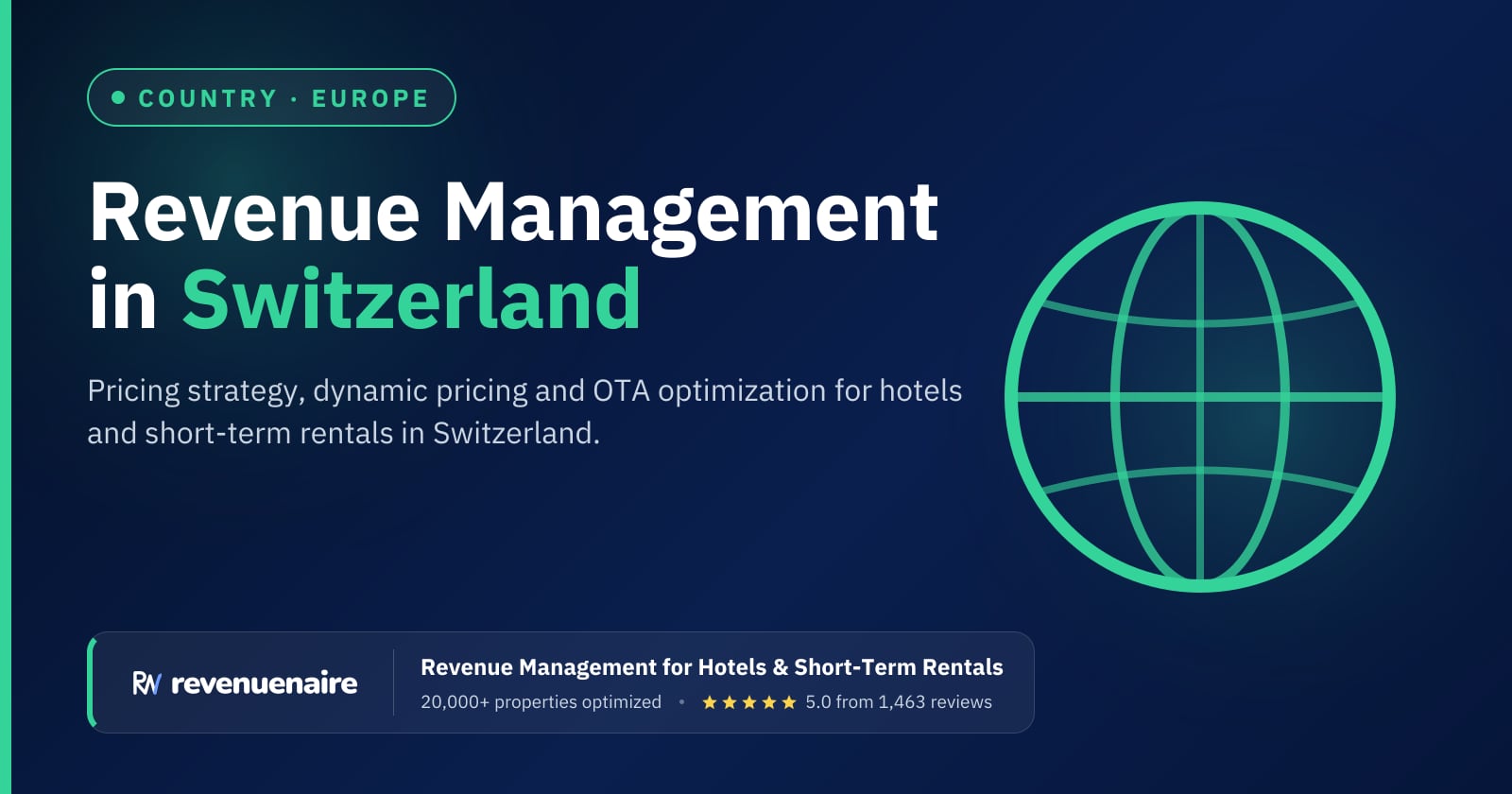 Revenue management in Switzerland