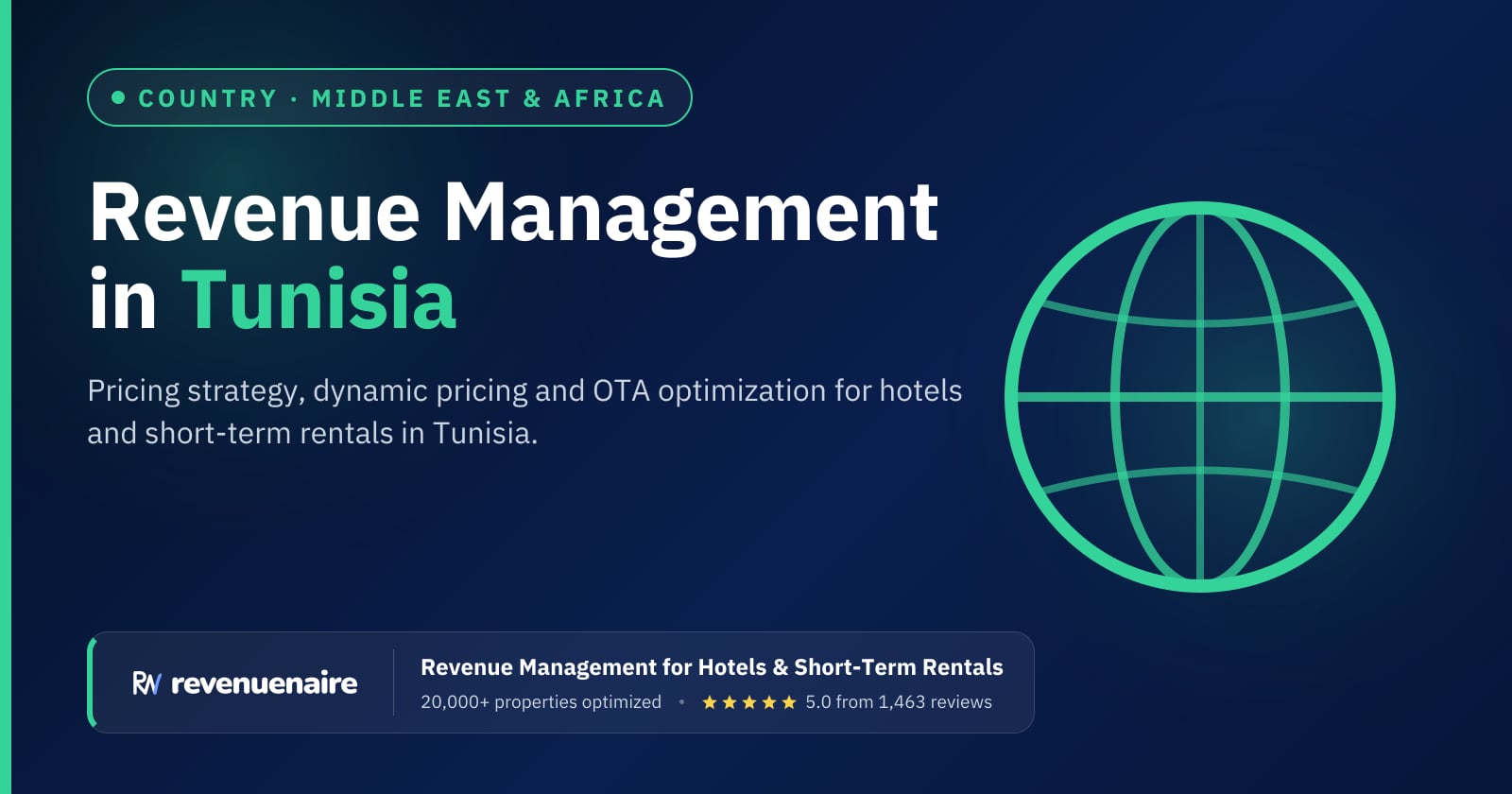 Revenue management in Tunisia