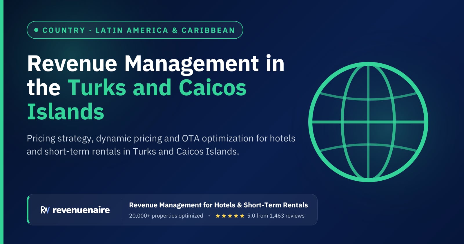 Revenue management in Turks and Caicos Islands