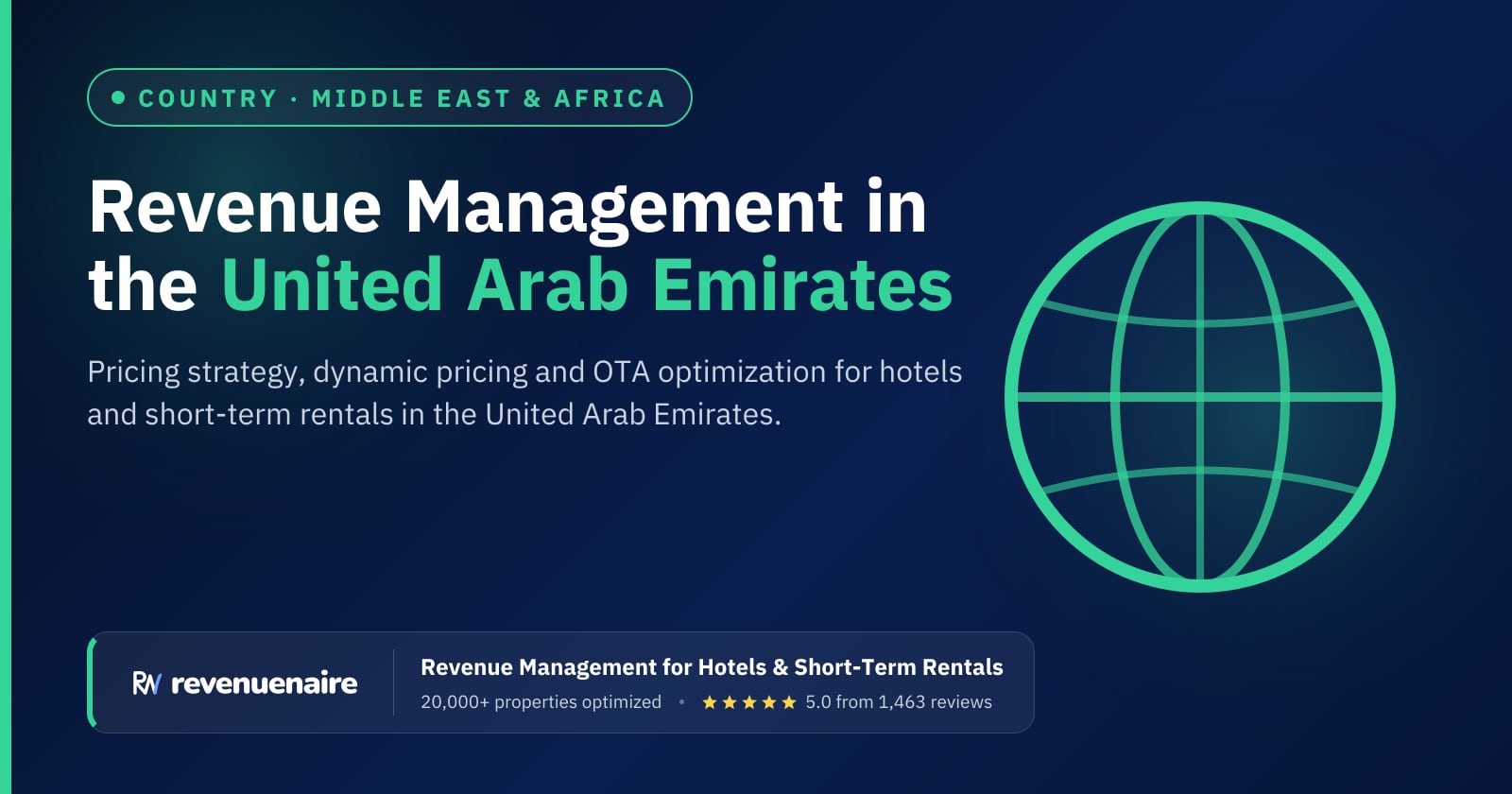 Revenue management in United Arab Emirates