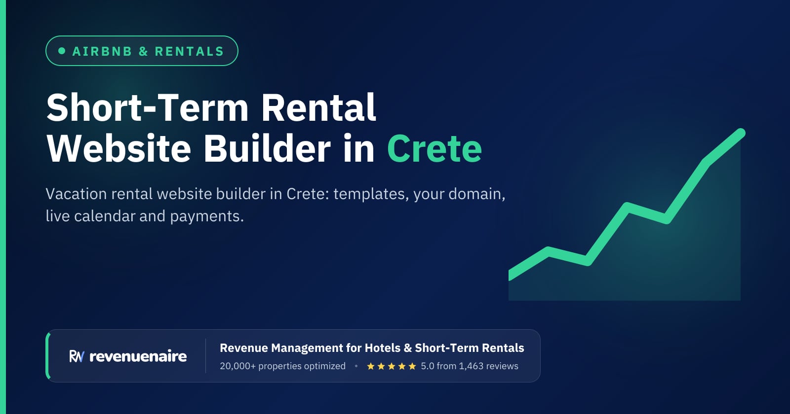 Short-Term Rental Website Builder in Crete, Greece