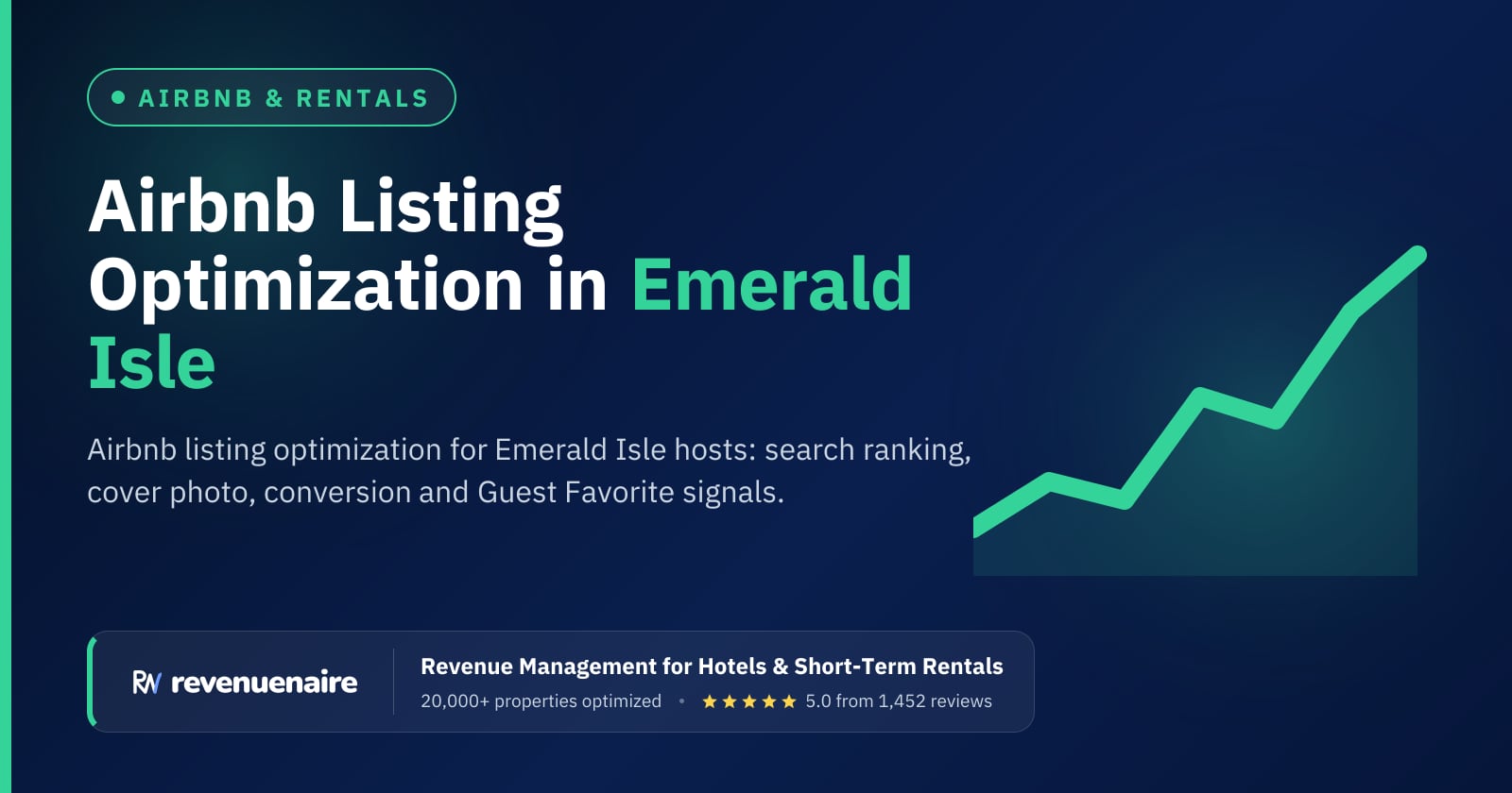 Airbnb Listing Optimization in Emerald Isle & the Crystal Coast, United States