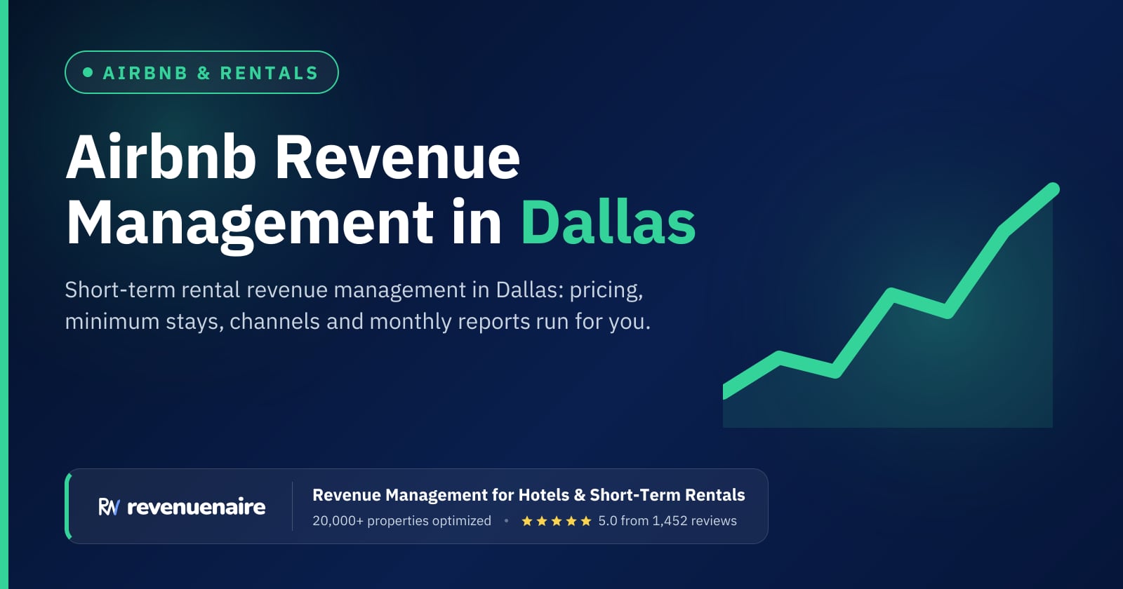 Airbnb Revenue Management in Dallas & Fort Worth, United States