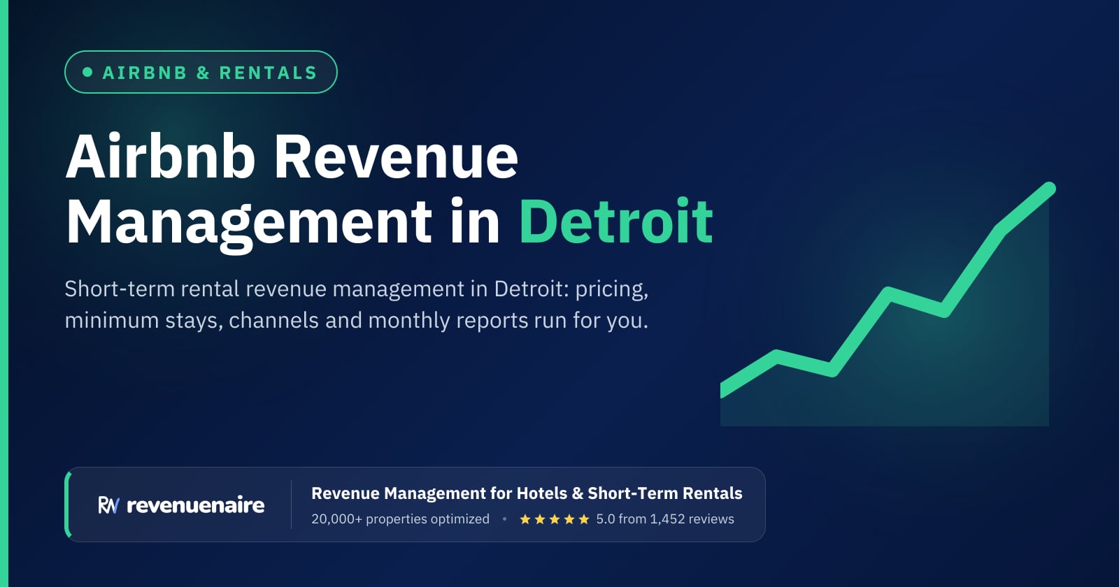 Airbnb Revenue Management in Detroit, United States