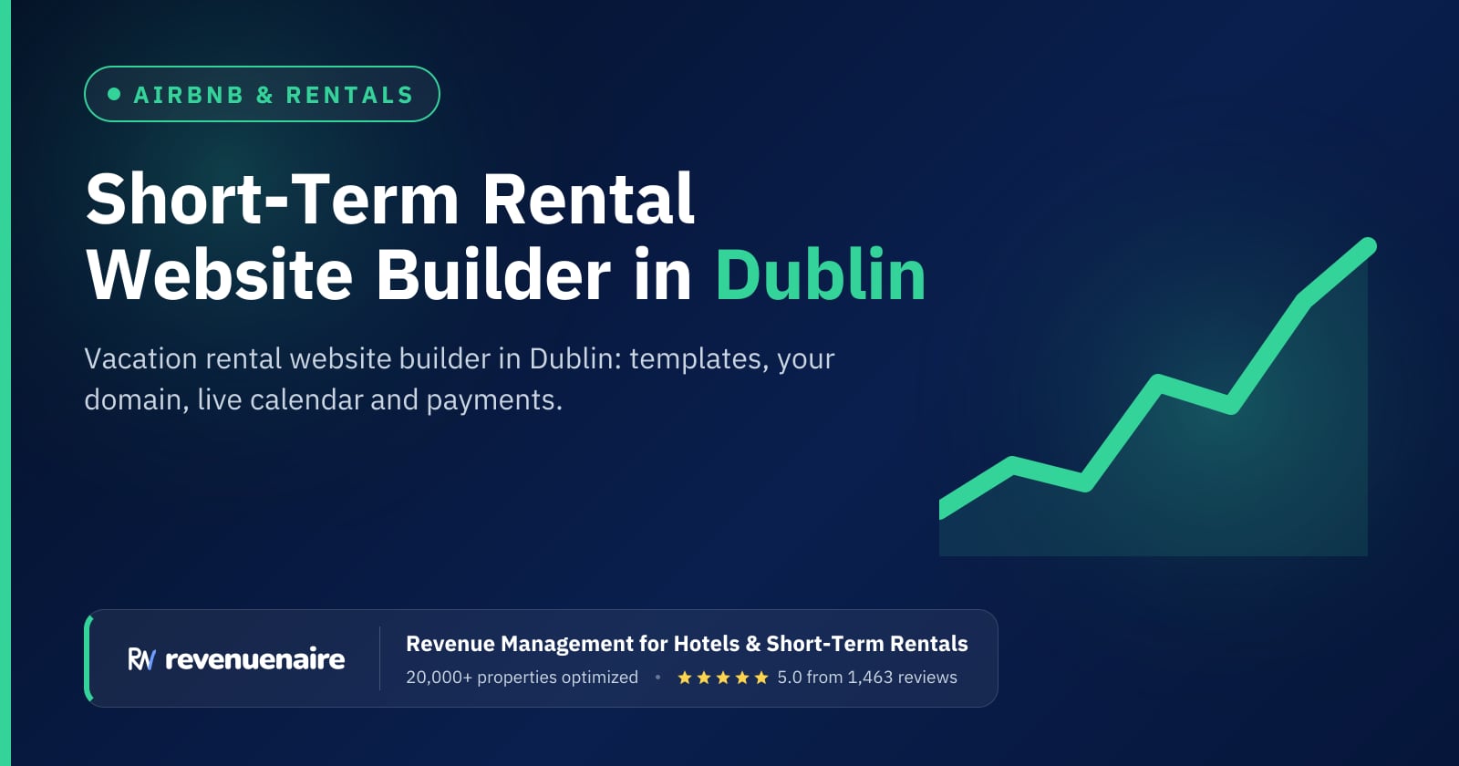 Short-Term Rental Website Builder in Dublin, Ireland