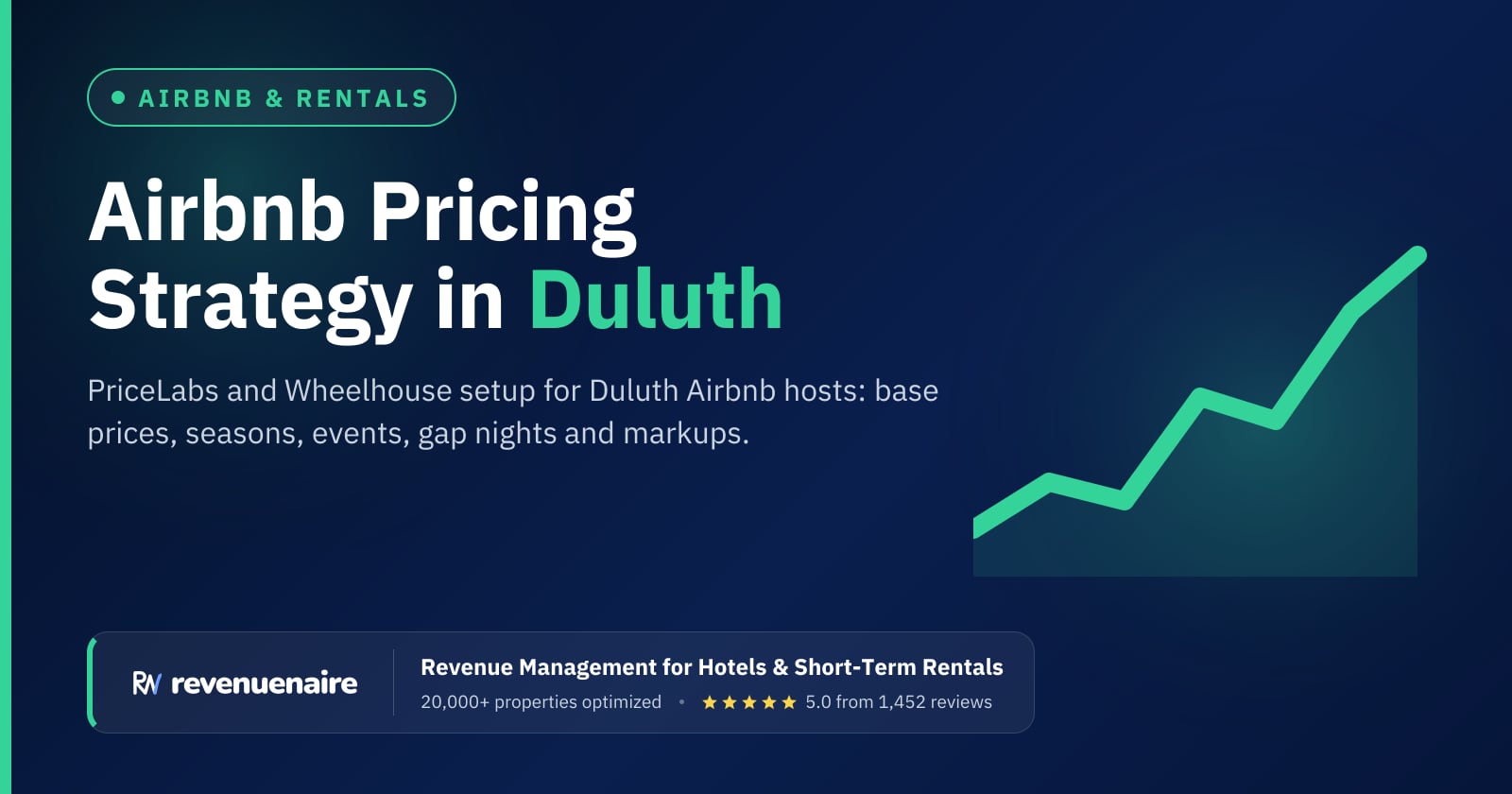 Airbnb Pricing Strategy in Duluth & the North Shore, United States