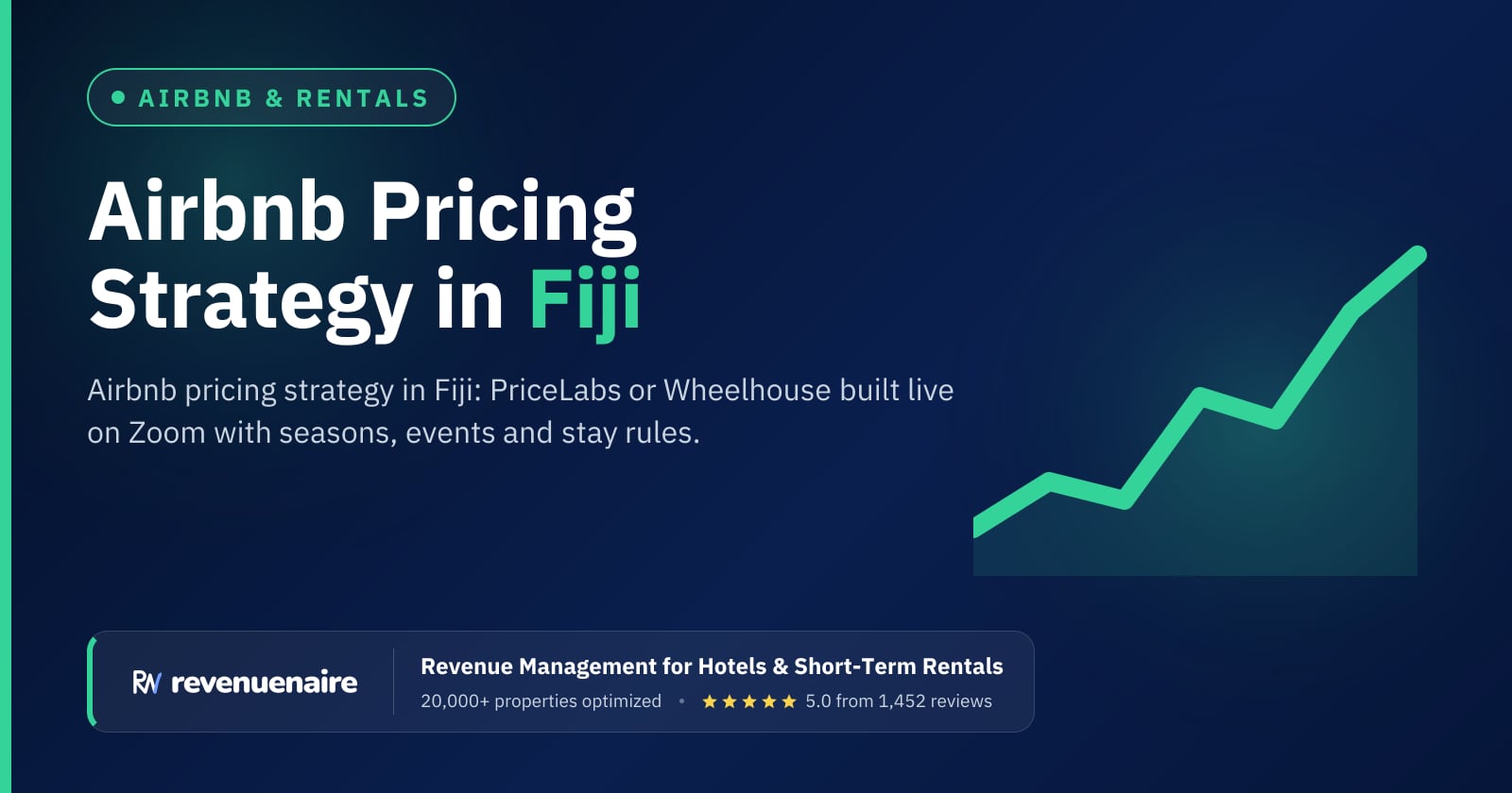 Airbnb Pricing Strategy in Fiji (Nadi & Denarau), Fiji