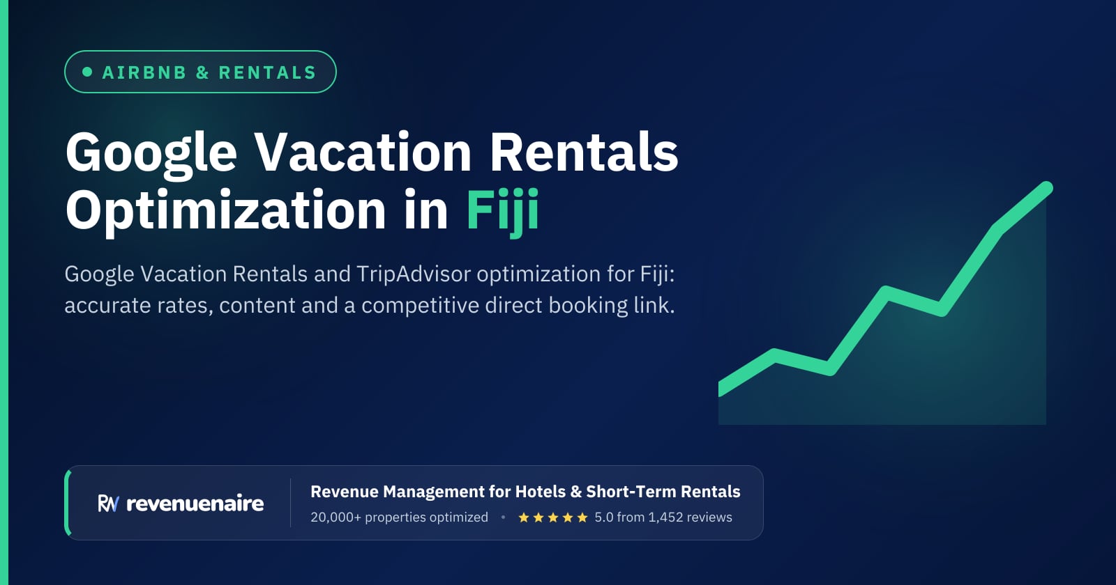 Google Vacation Rentals Optimization in Fiji (Nadi & Denarau), Fiji