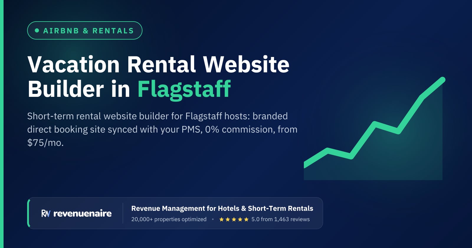 Short-Term Rental Website Builder in Flagstaff & Grand Canyon, United States