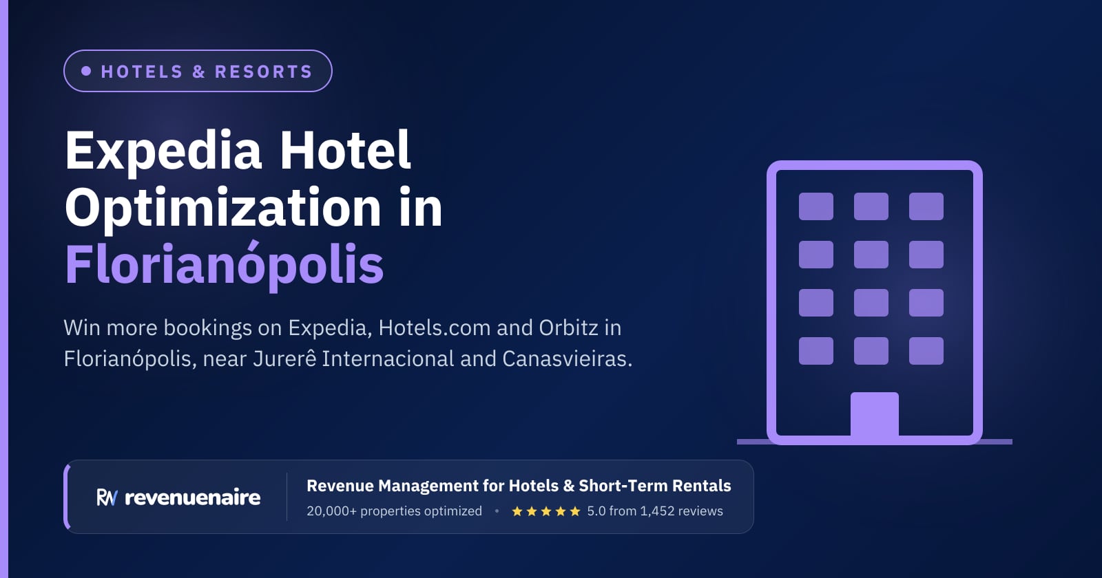 Expedia Optimization for Hotels in Florianópolis, Brazil