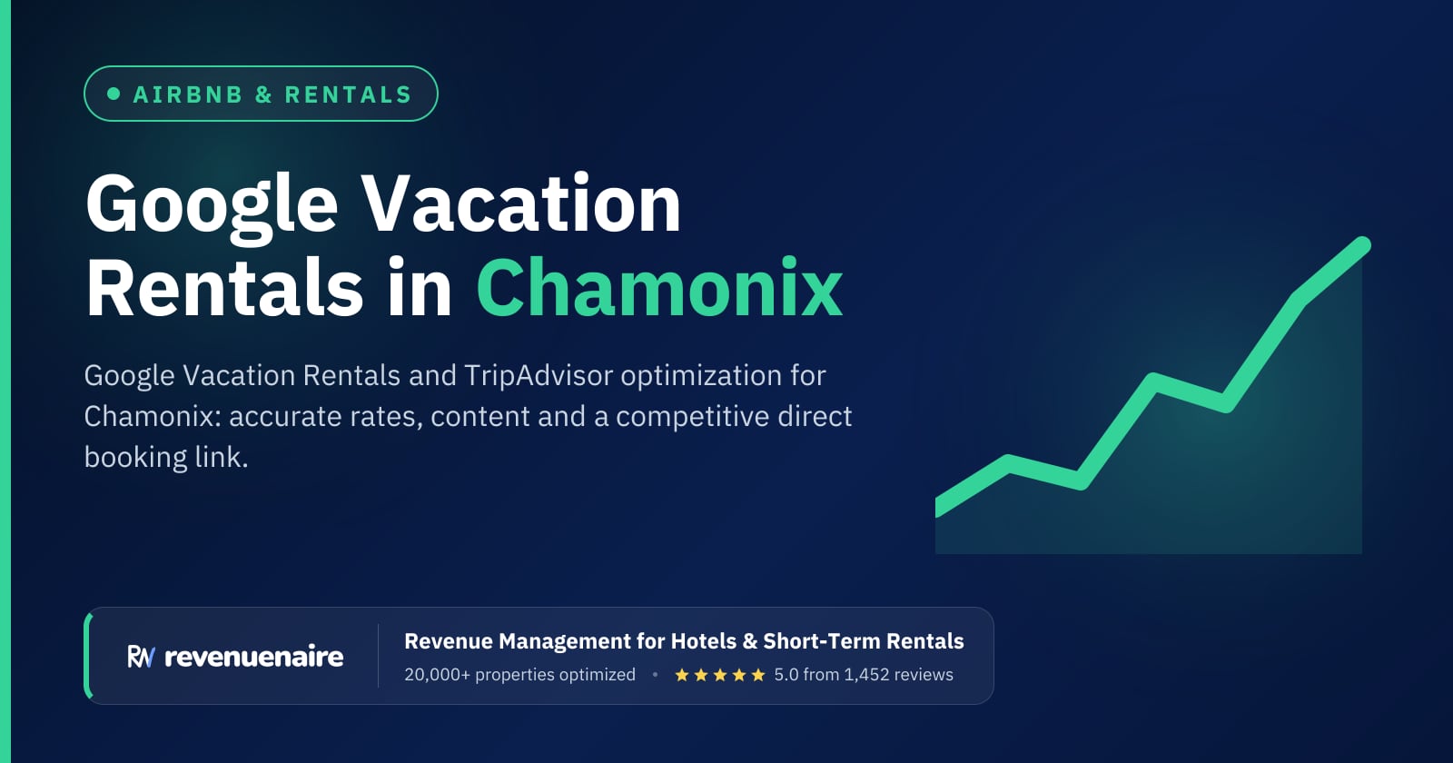 Google Vacation Rentals Optimization in Chamonix, Annecy & the French Alps, France