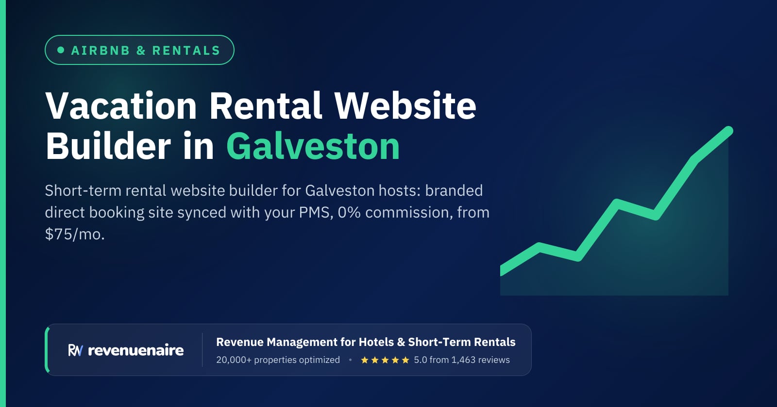 Short-Term Rental Website Builder in Galveston, United States