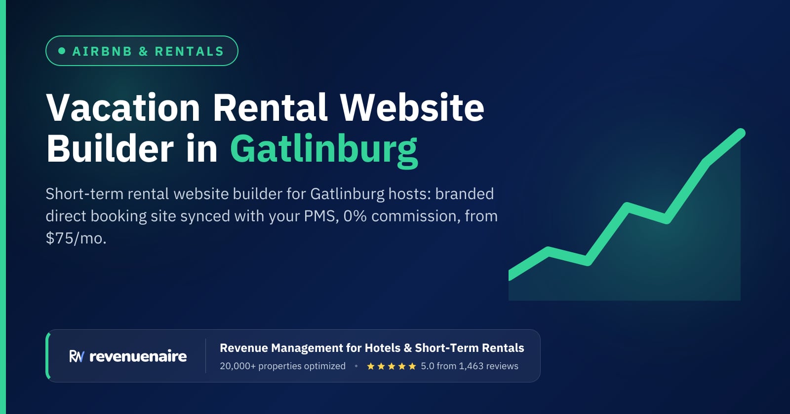 Short-Term Rental Website Builder in Gatlinburg & the Smoky Mountains, United States