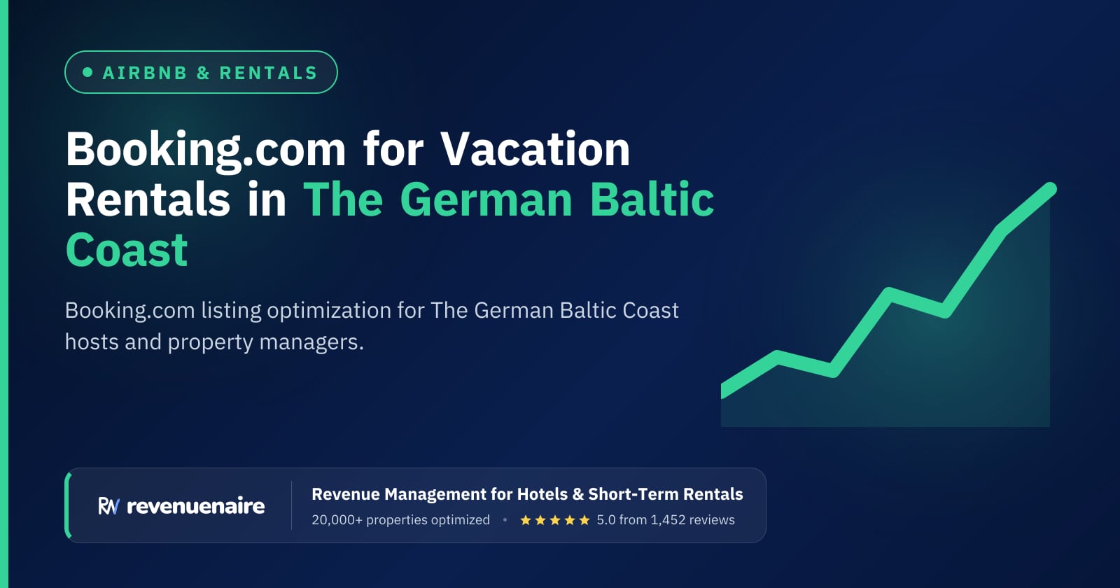 Booking.com Optimization for Rentals in The German Baltic Coast (Rugen & Usedom), Germany