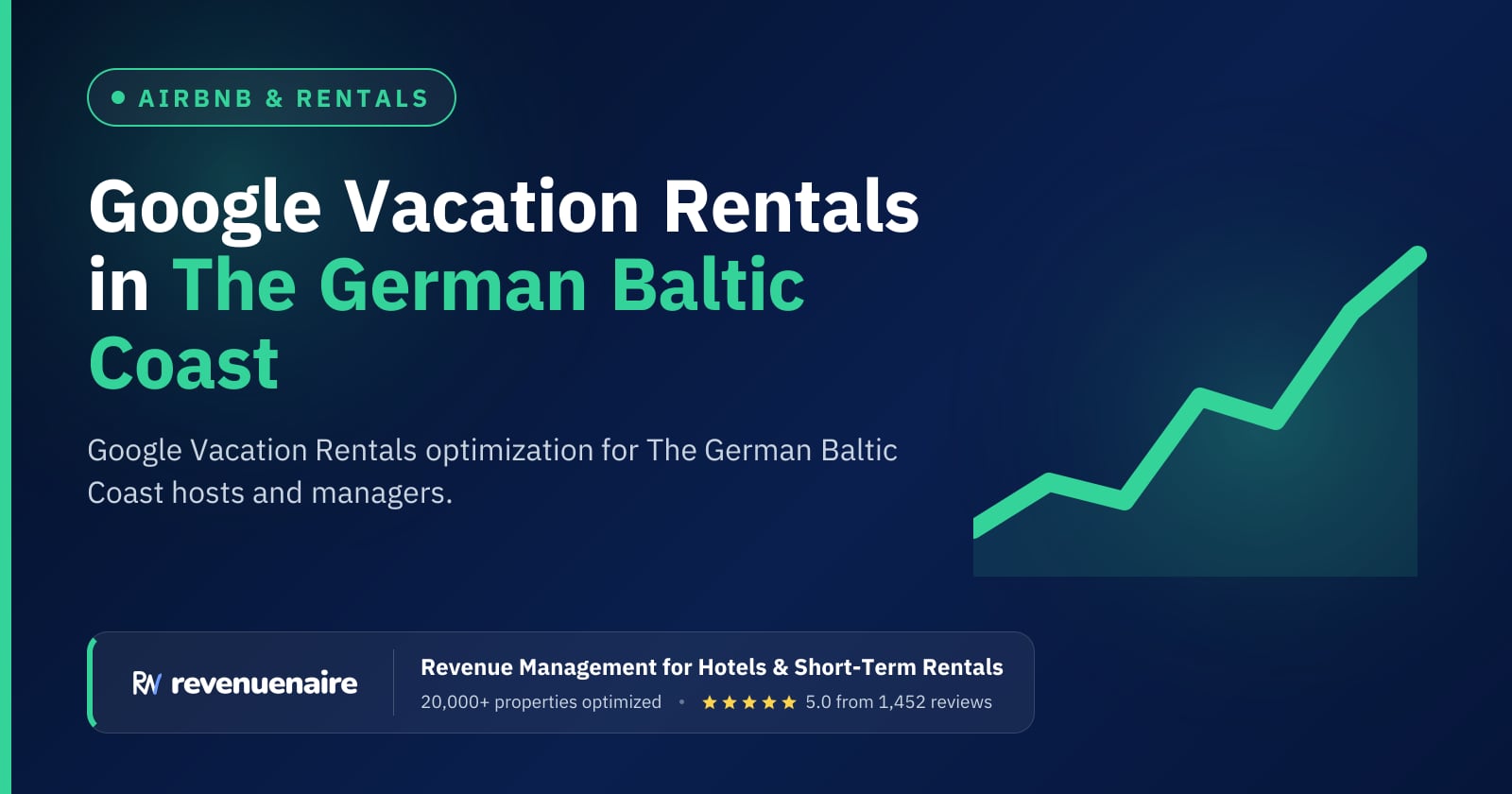 Google Vacation Rentals Optimization in The German Baltic Coast (Rugen & Usedom), Germany