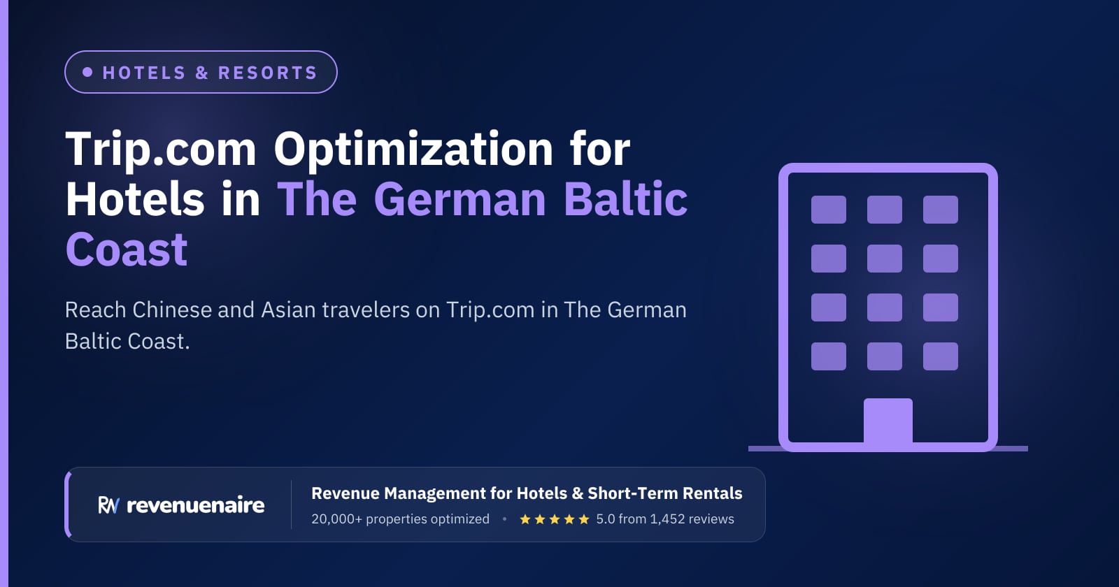 Trip.com Optimization for Hotels in The German Baltic Coast (Rugen & Usedom), Germany