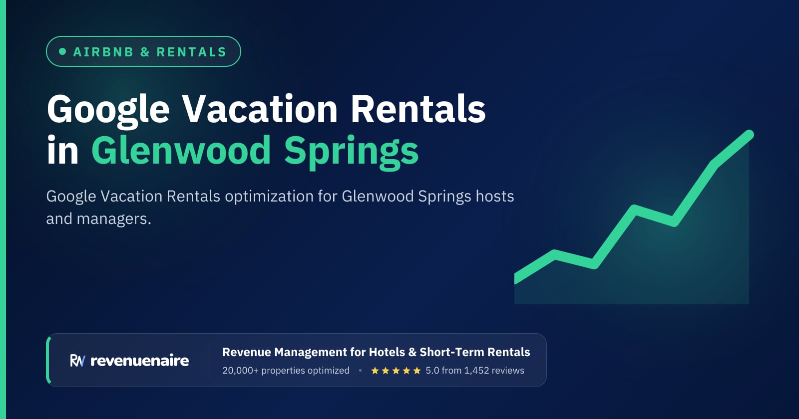 Google Vacation Rentals Optimization in Glenwood Springs, United States