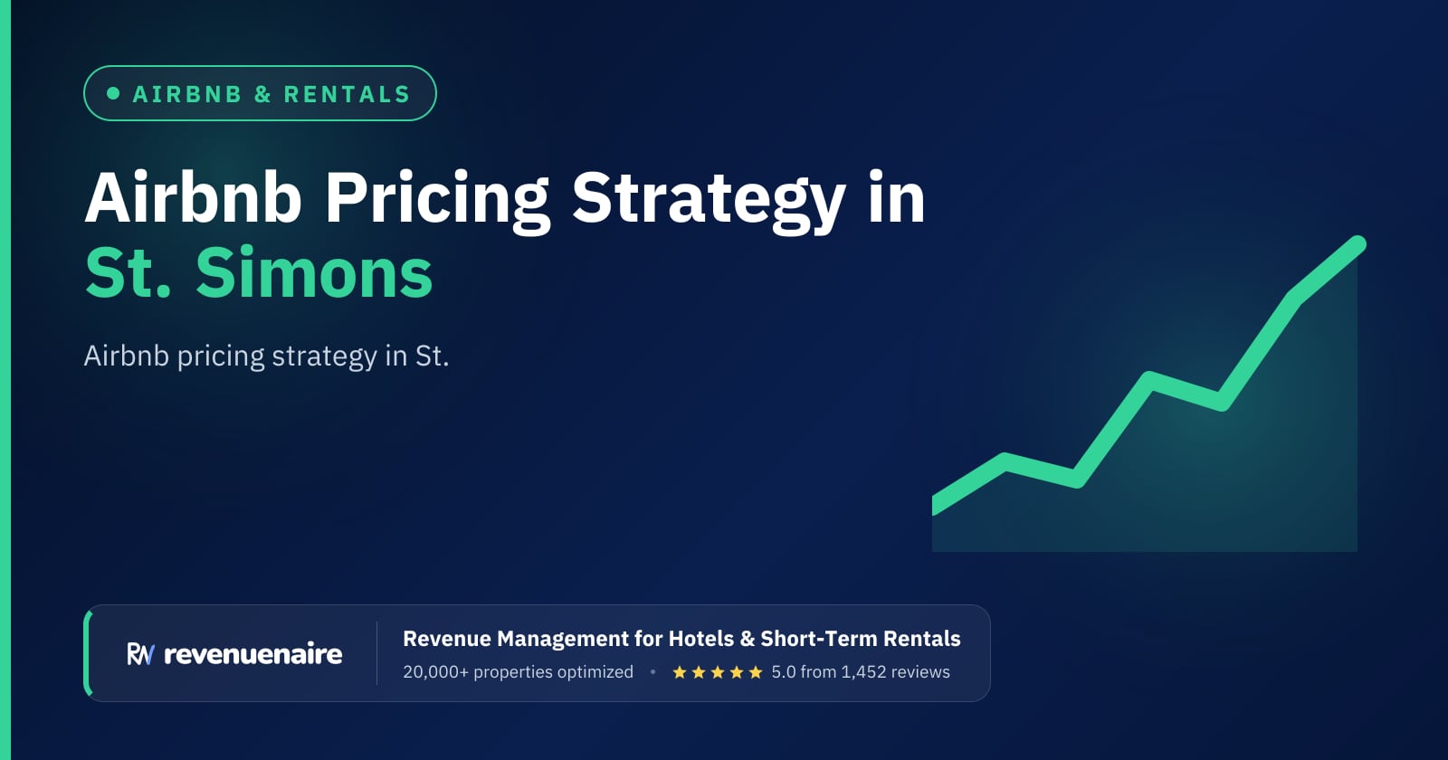 Airbnb Pricing Strategy in St. Simons & Jekyll Island, United States