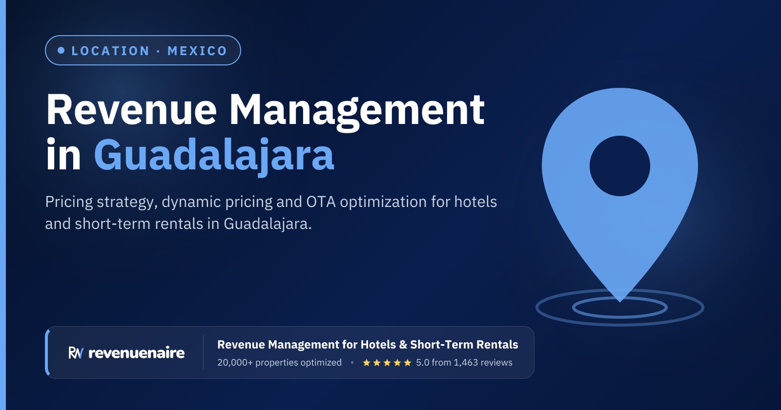Revenue management in Guadalajara, Mexico