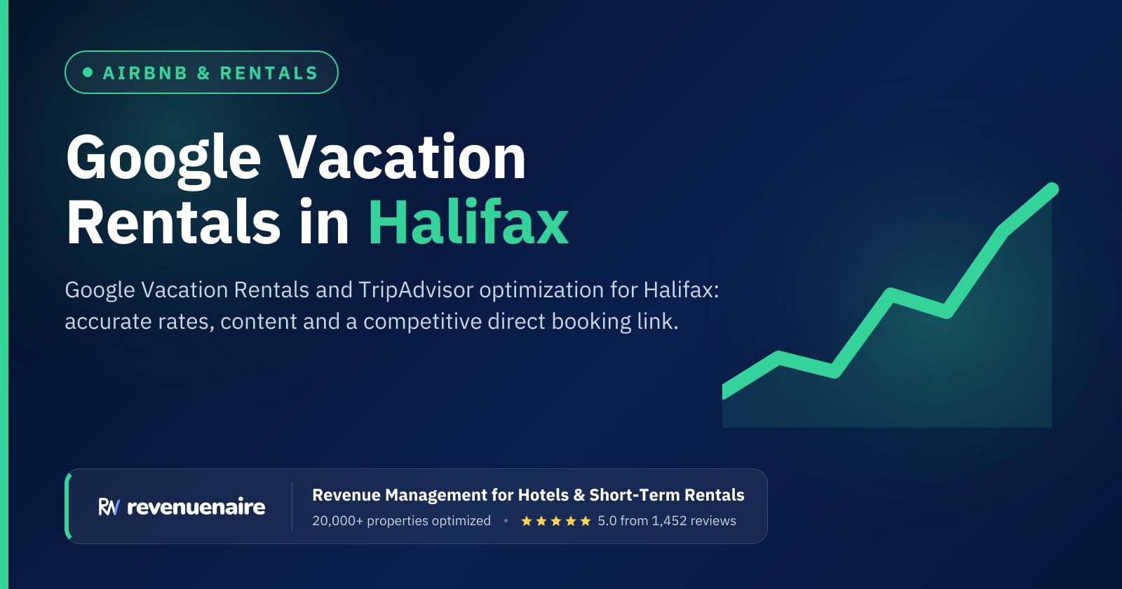 Google Vacation Rentals Optimization in Halifax & Nova Scotia, Canada