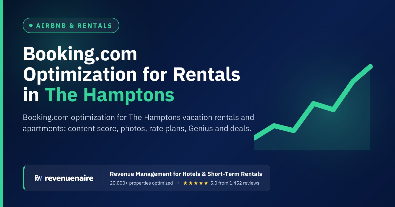 Booking.com Optimization for Rentals in The Hamptons & Long Island, United States