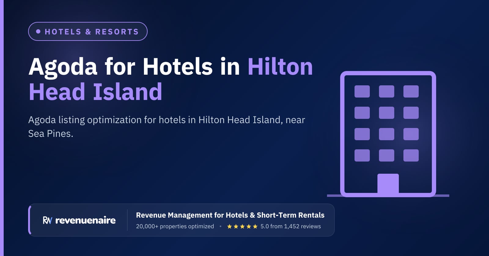 Agoda Optimization for Hotels in Hilton Head Island, United States