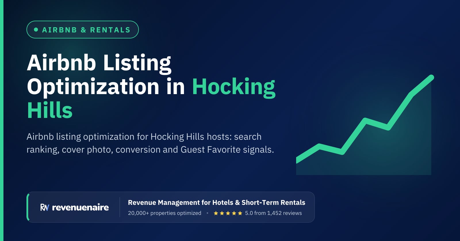 Airbnb Listing Optimization in Hocking Hills, United States