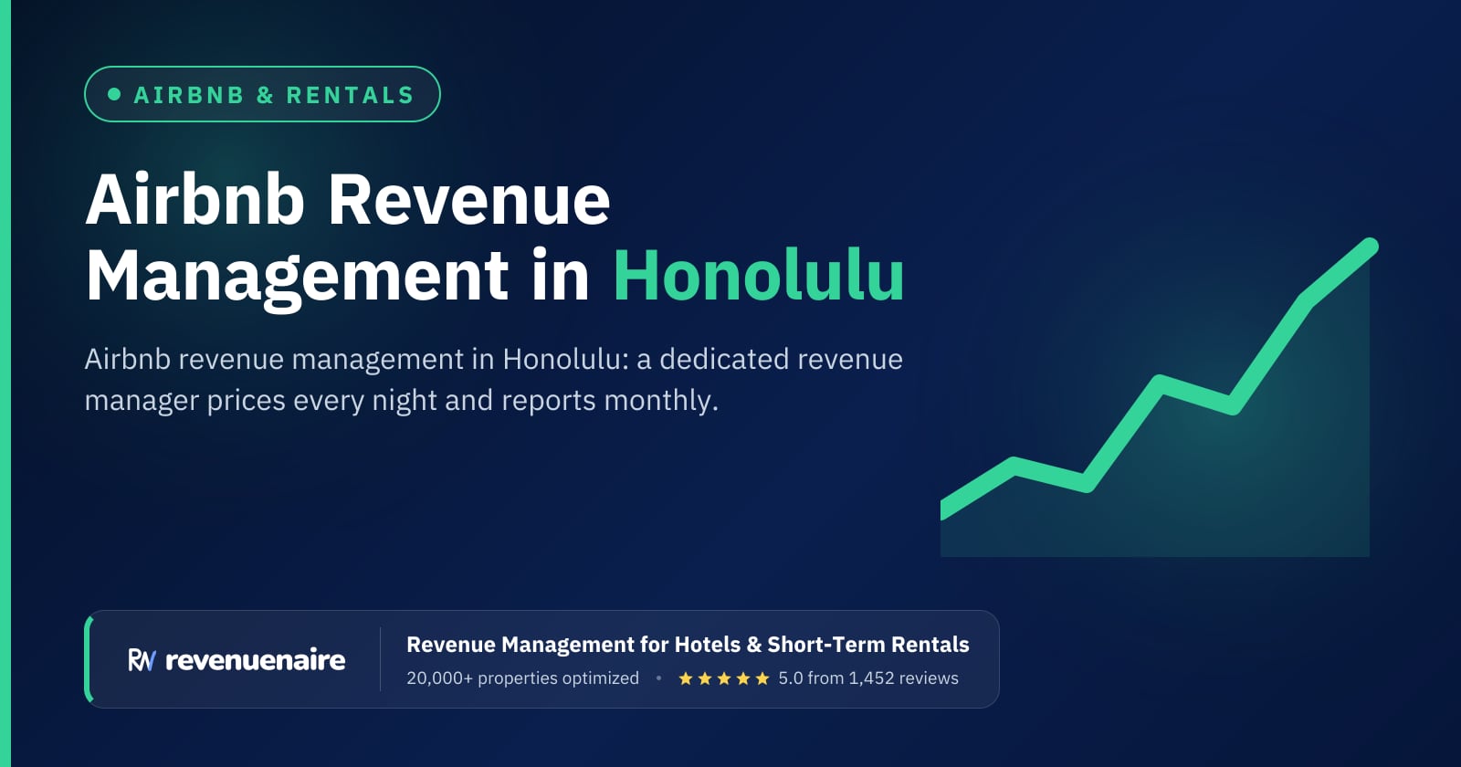 Airbnb Revenue Management in Honolulu & Oahu, United States