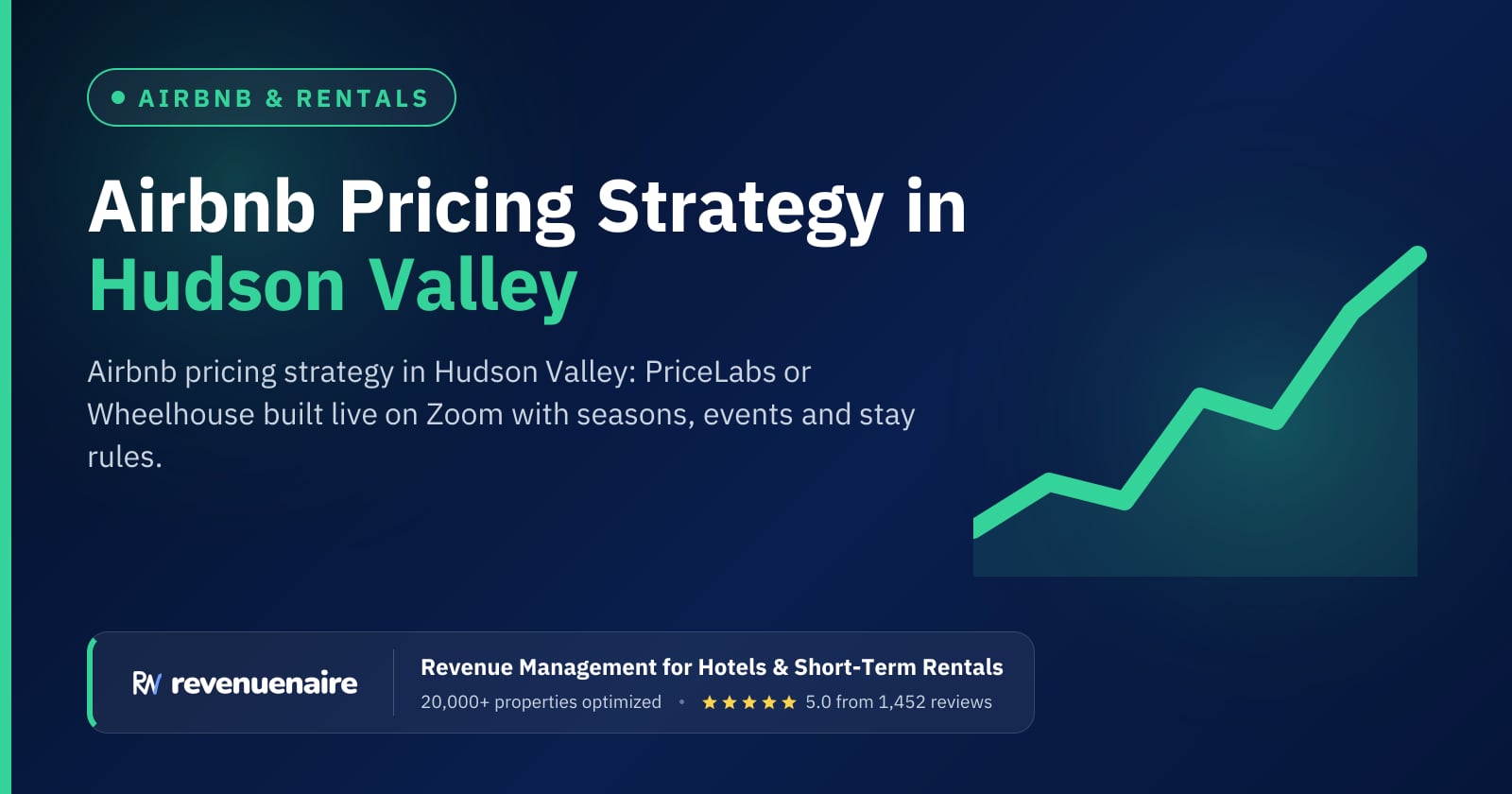 Airbnb Pricing Strategy in Hudson Valley & Catskills, United States
