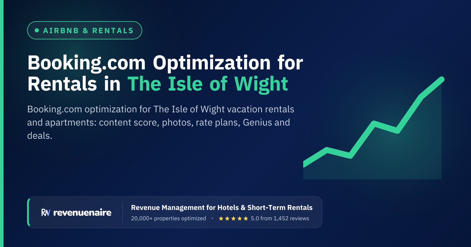 Booking.com Optimization for Rentals in The Isle of Wight, United Kingdom