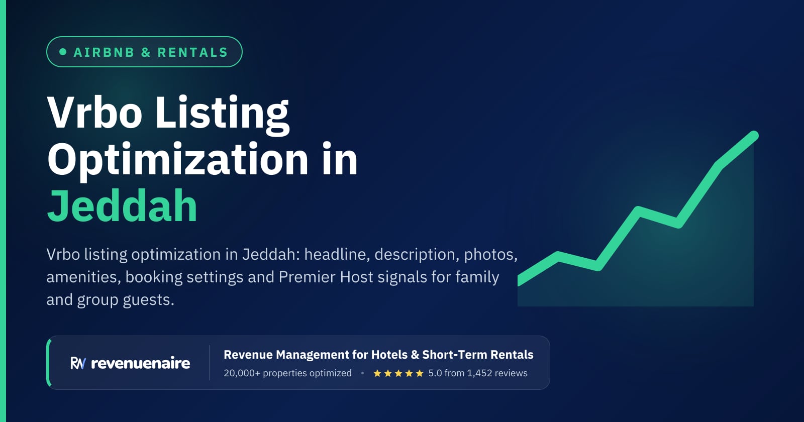 Vrbo Listing Optimization in Jeddah, Saudi Arabia