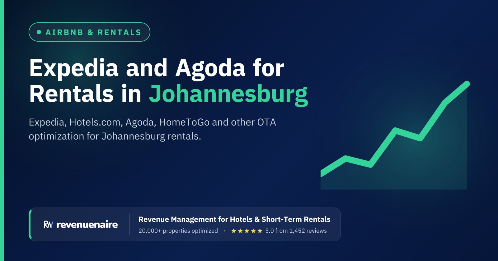 Expedia, Agoda and Other OTA Optimization in Johannesburg & Kruger, South Africa