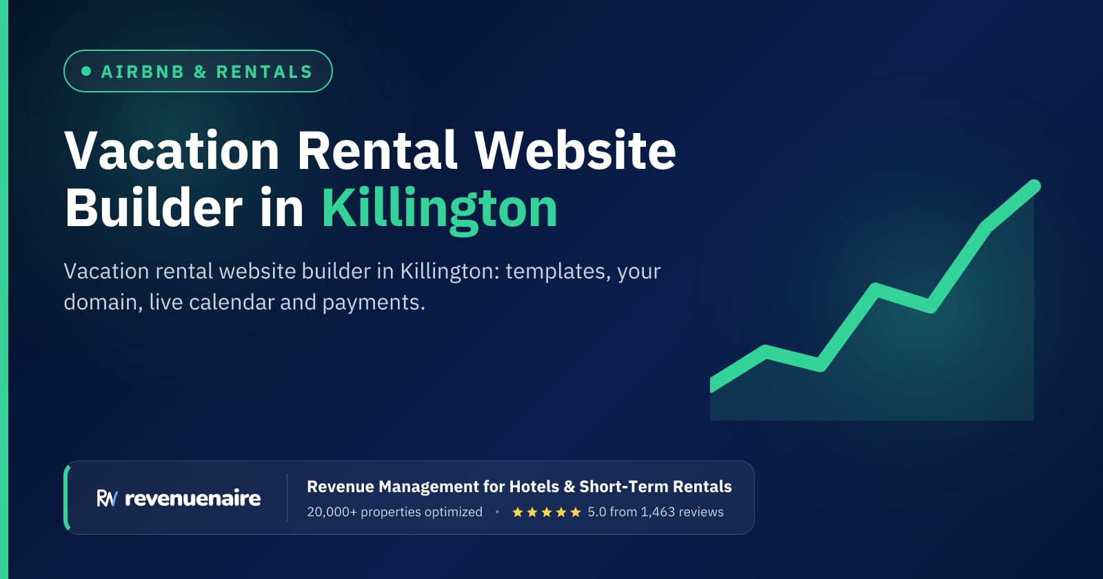 Short-Term Rental Website Builder in Killington & Central Vermont, United States