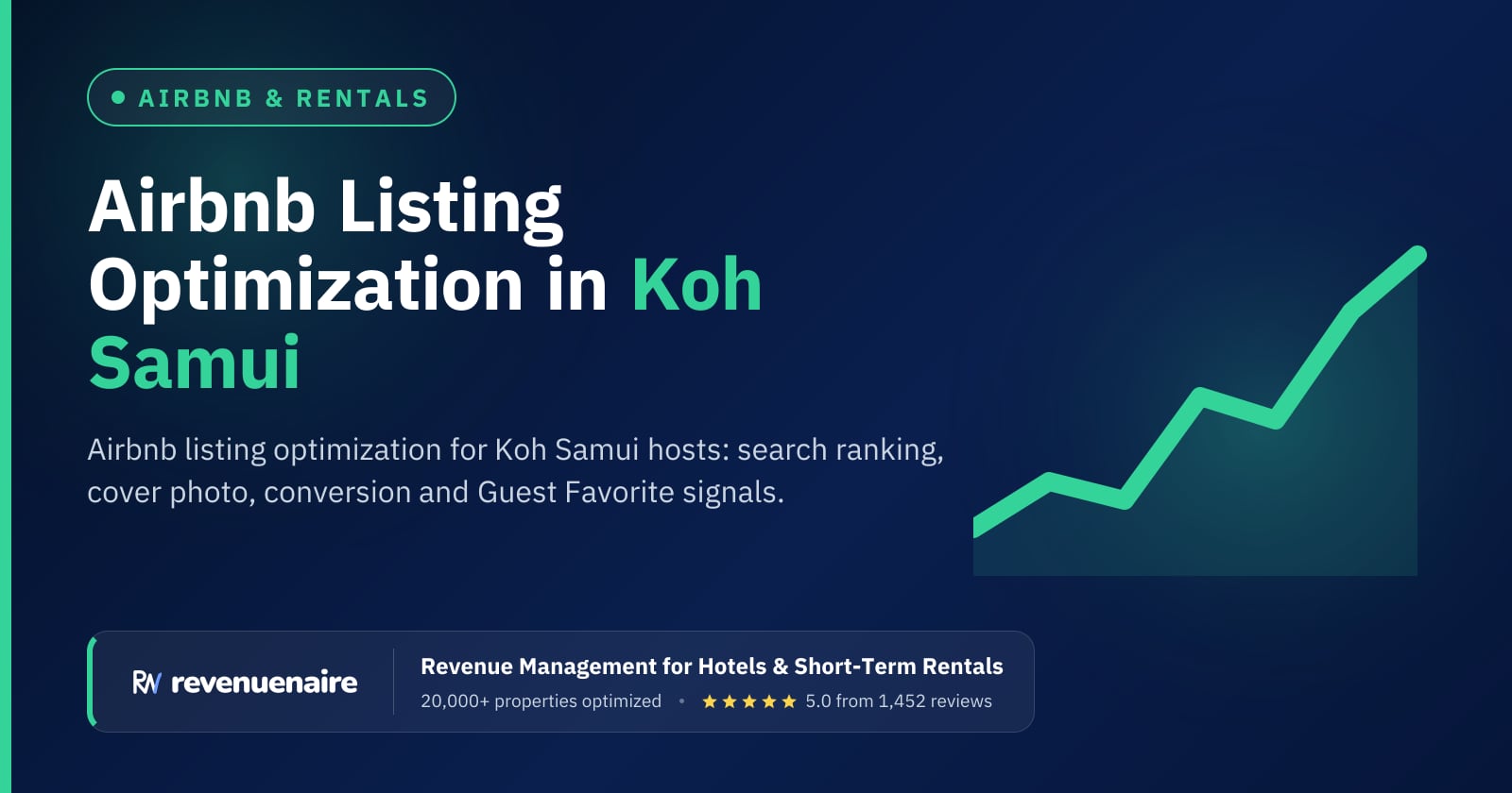 Airbnb Listing Optimization in Koh Samui & Koh Phangan, Thailand