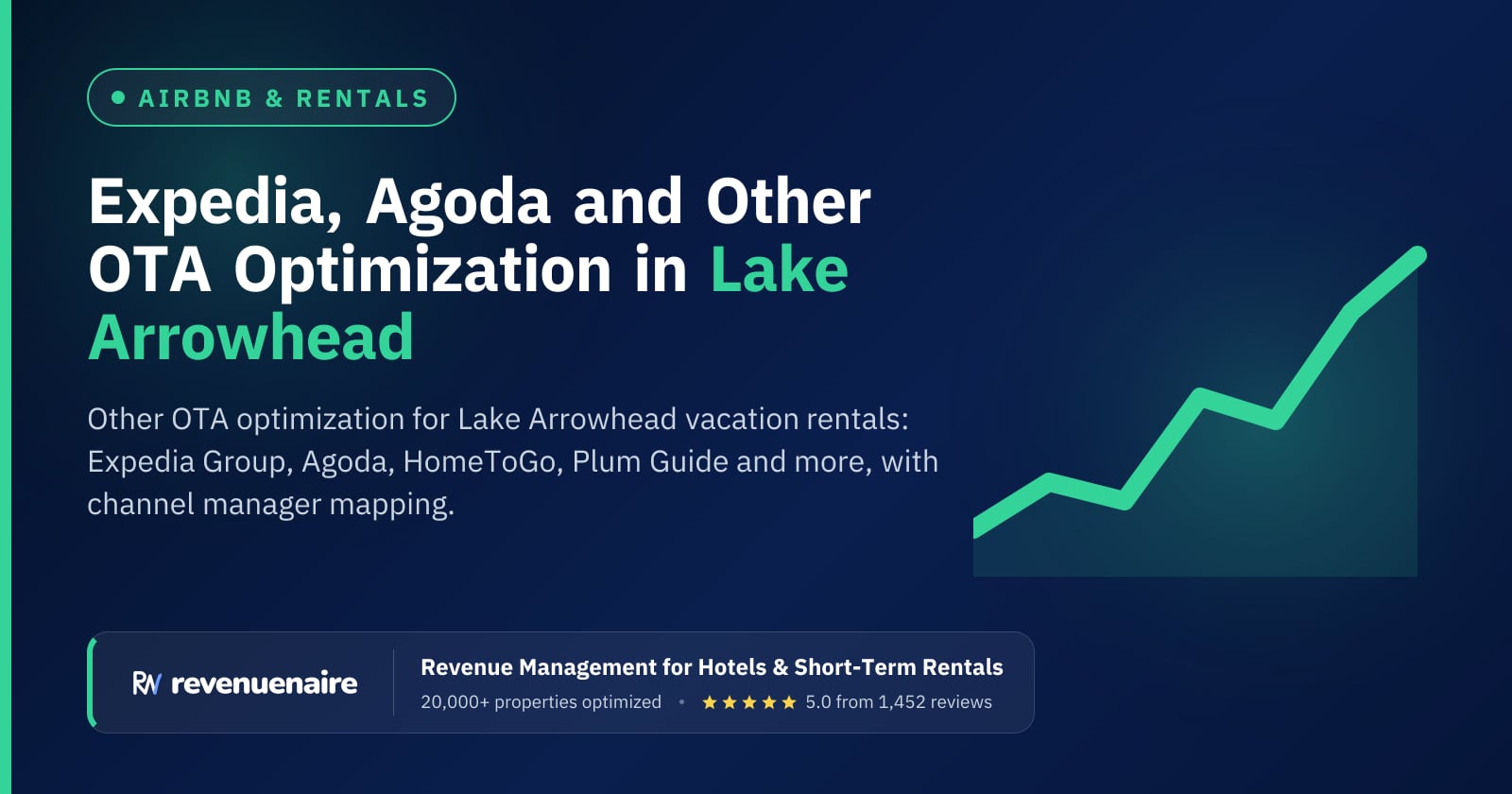 Expedia, Agoda and Other OTA Optimization in Lake Arrowhead & Crestline, United States