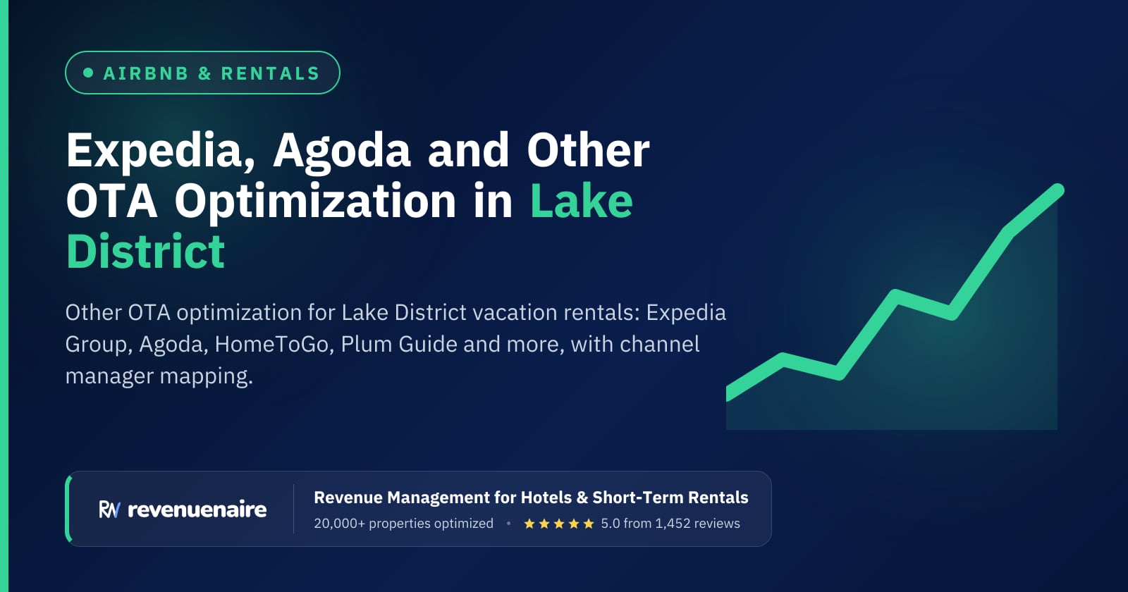 Expedia, Agoda and Other OTA Optimization in Lake District, United Kingdom