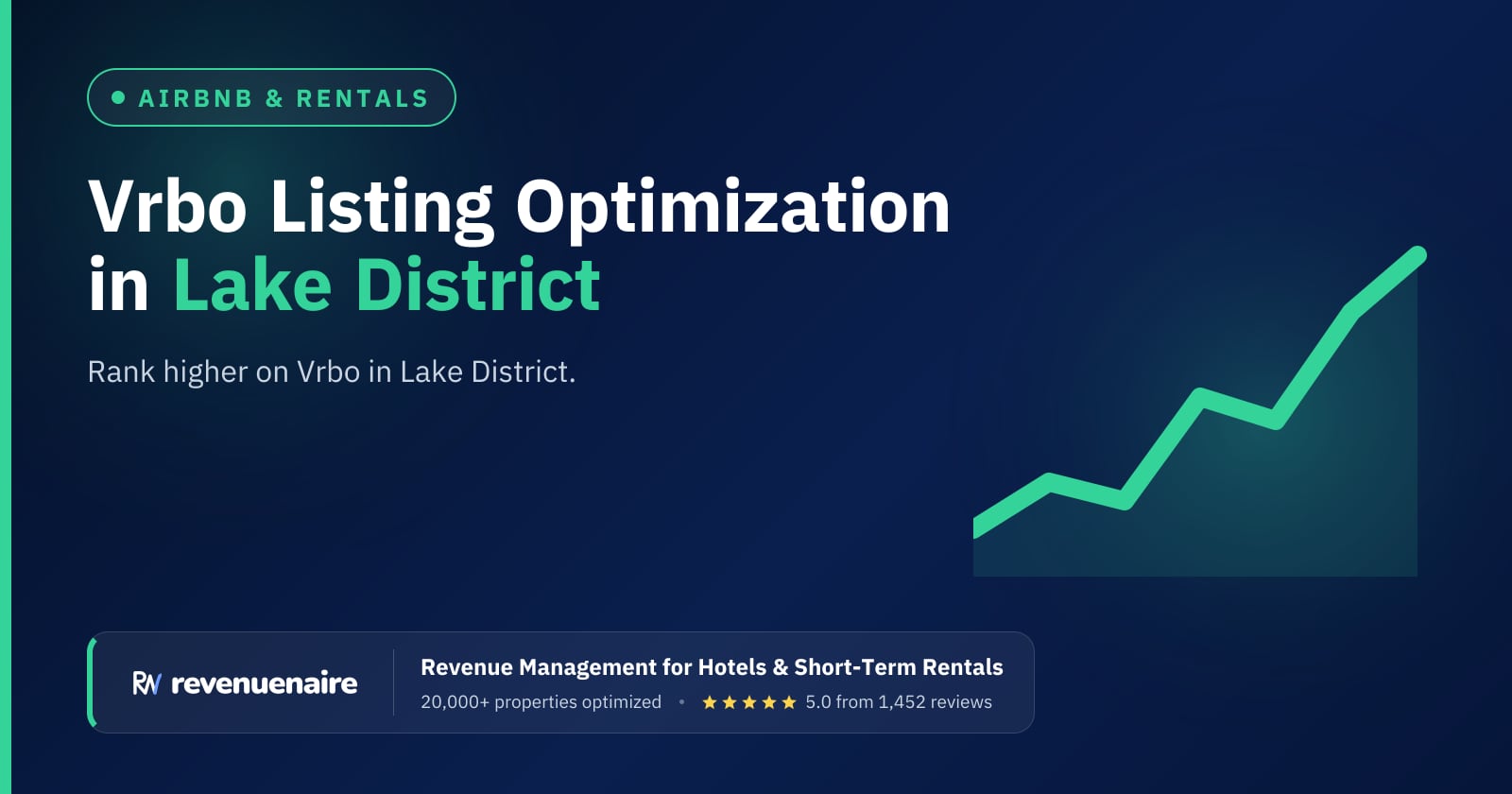 Vrbo Listing Optimization in Lake District, United Kingdom