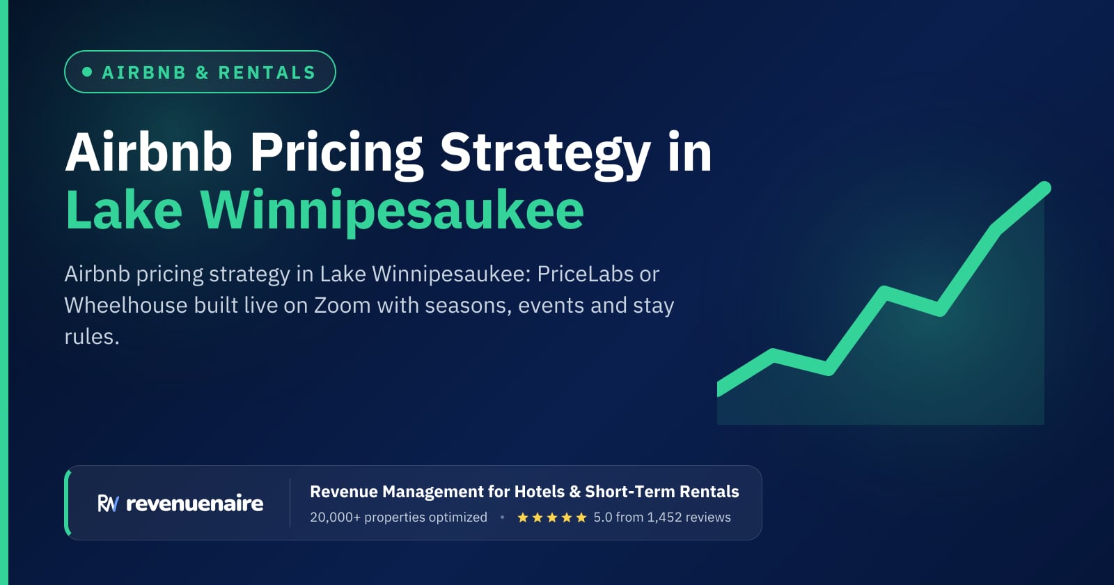 Airbnb Pricing Strategy in Lake Winnipesaukee, United States